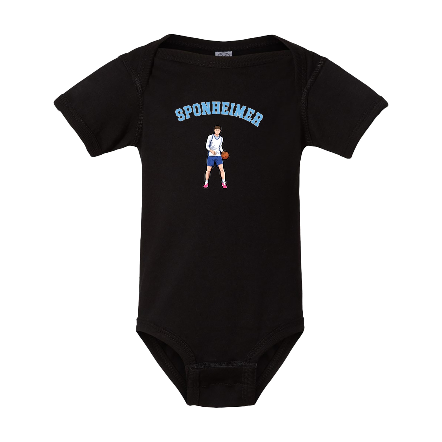 Baby Onesie — Shirsey Arch in Black