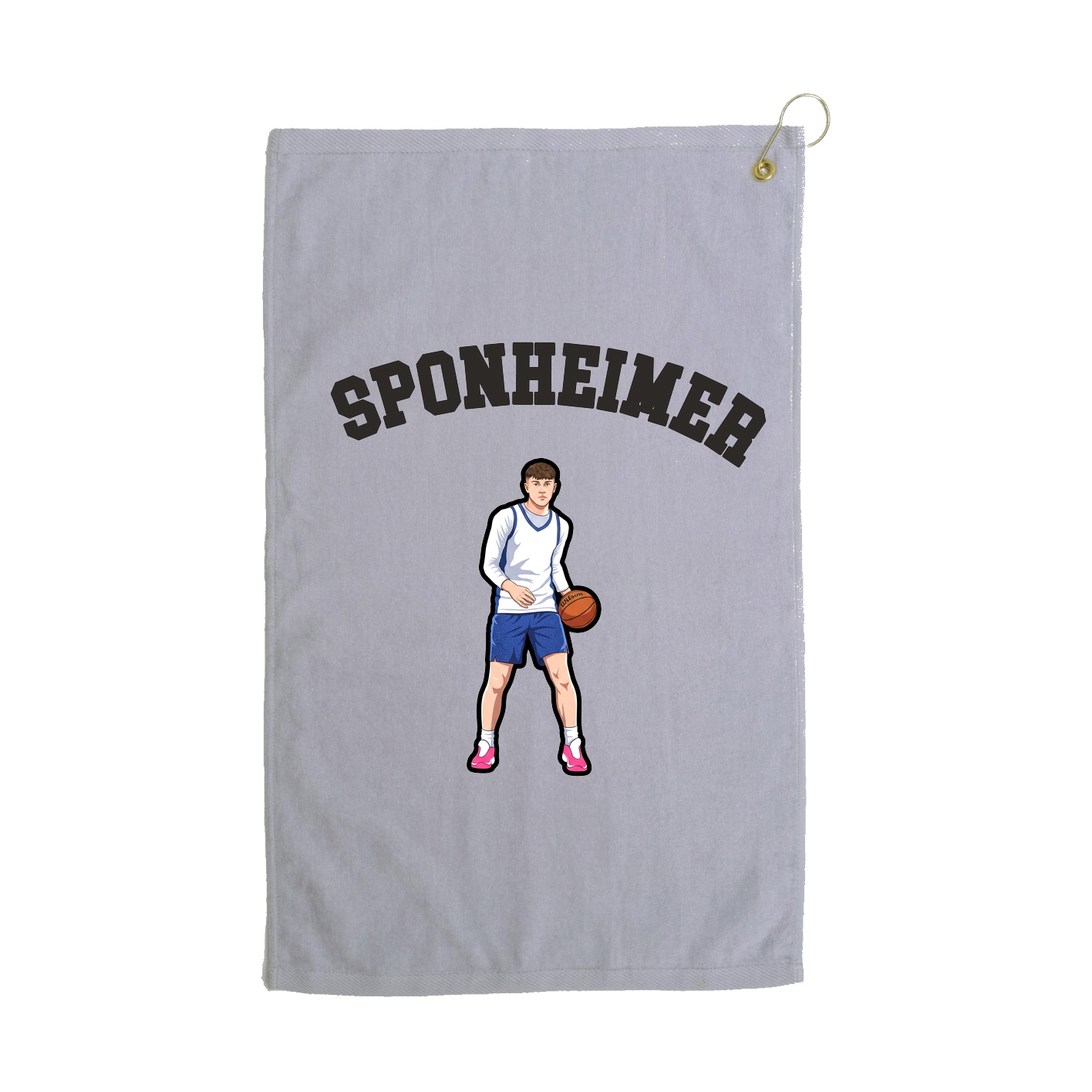 Golf Towel — Shirsey Arch in Grey