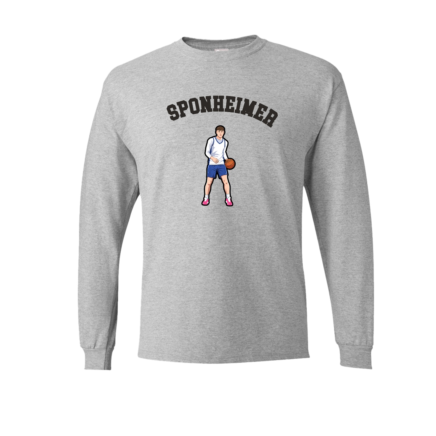 Long Sleeve Tee — Shirsey Arch in Grey