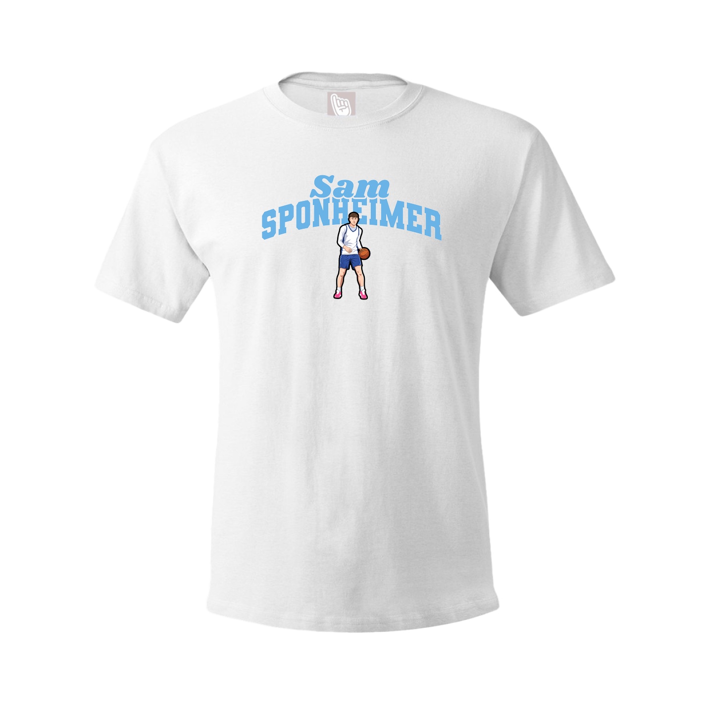 Youth Tee — Signature Arch in White