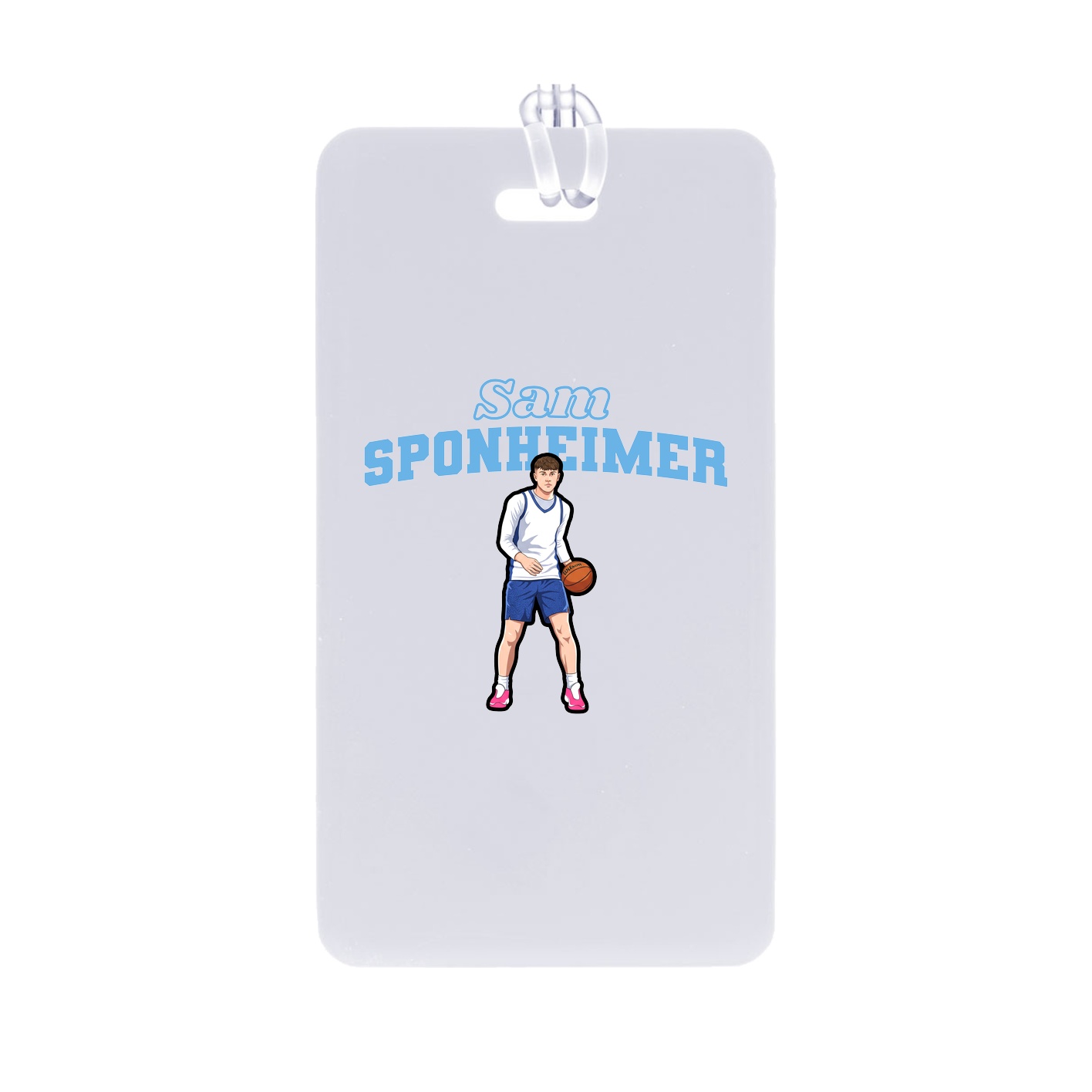 Bag Tag — Name Arch in Classic