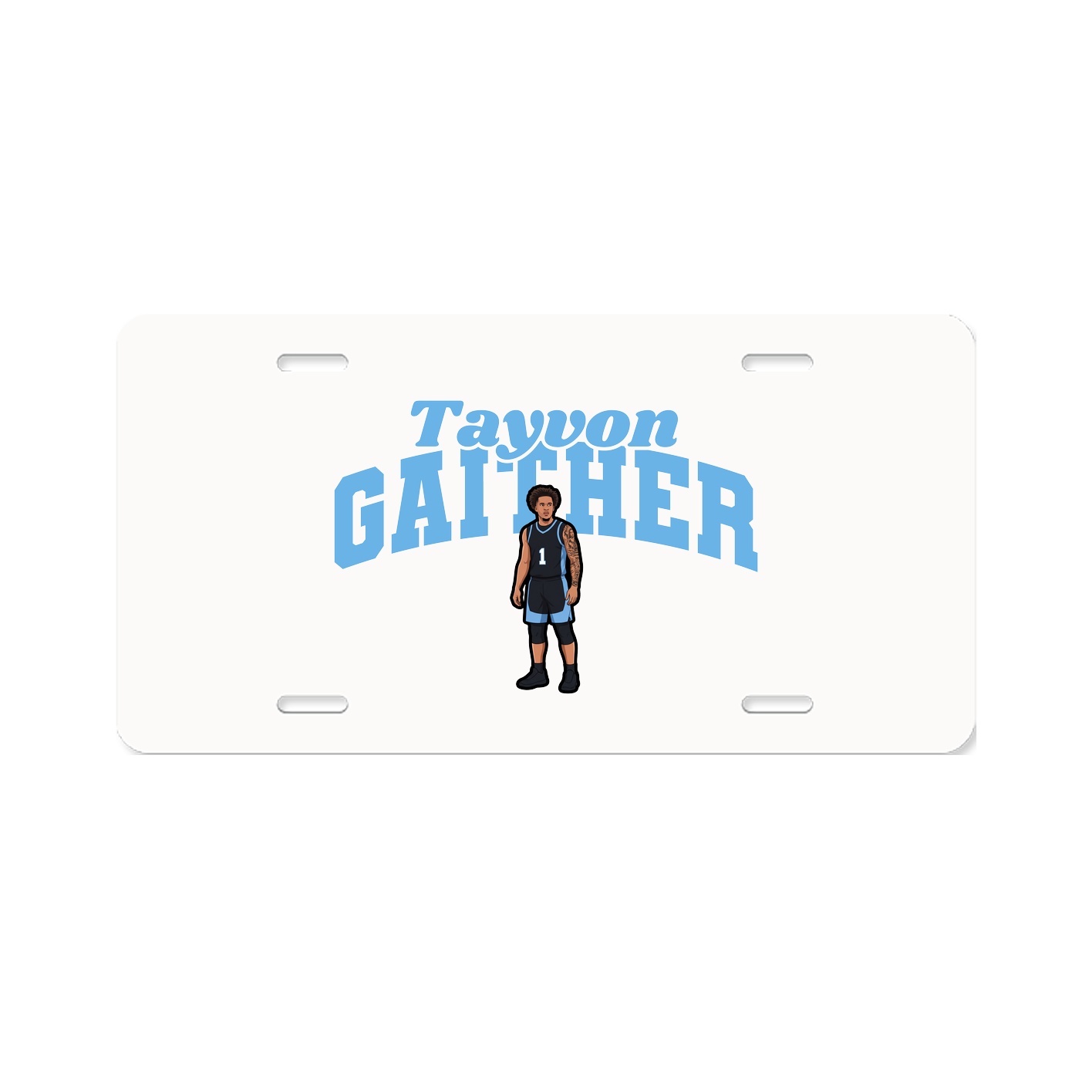 License Plate — Signature Arch in Classic