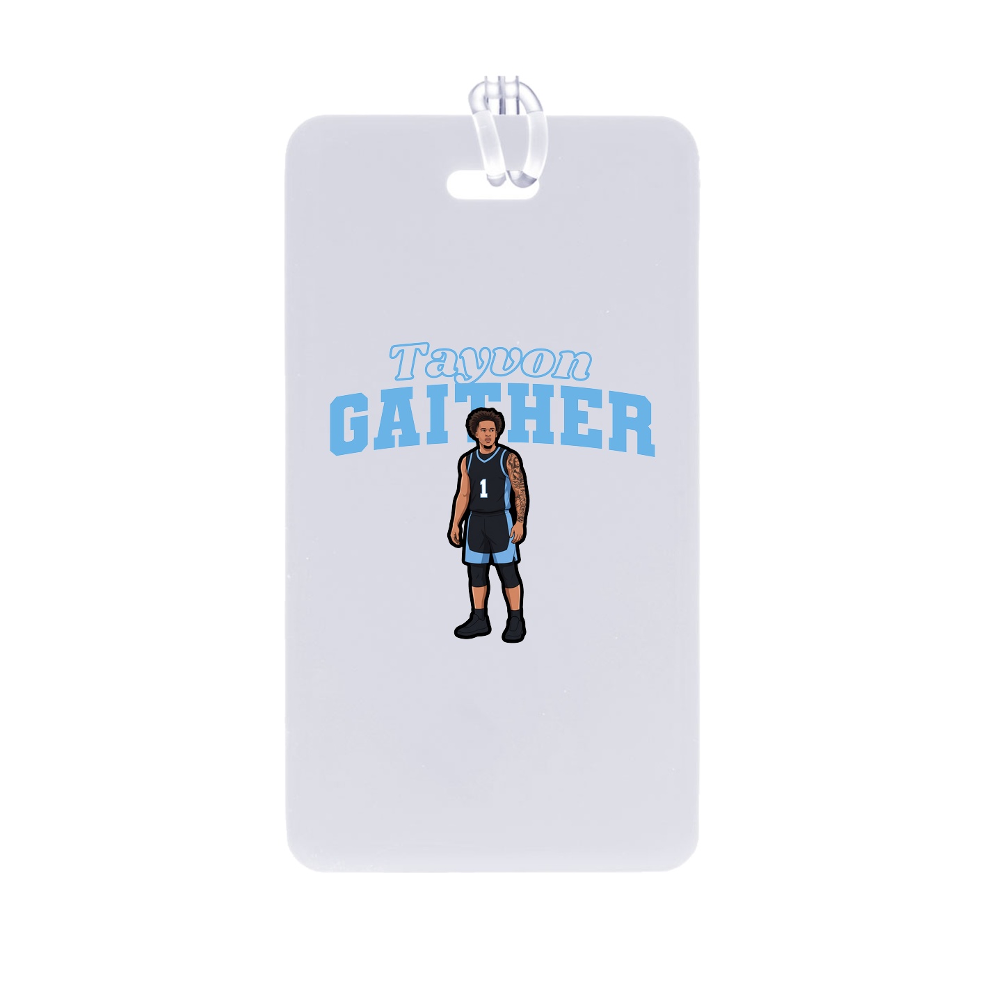 Bag Tag — Name Arch in Classic