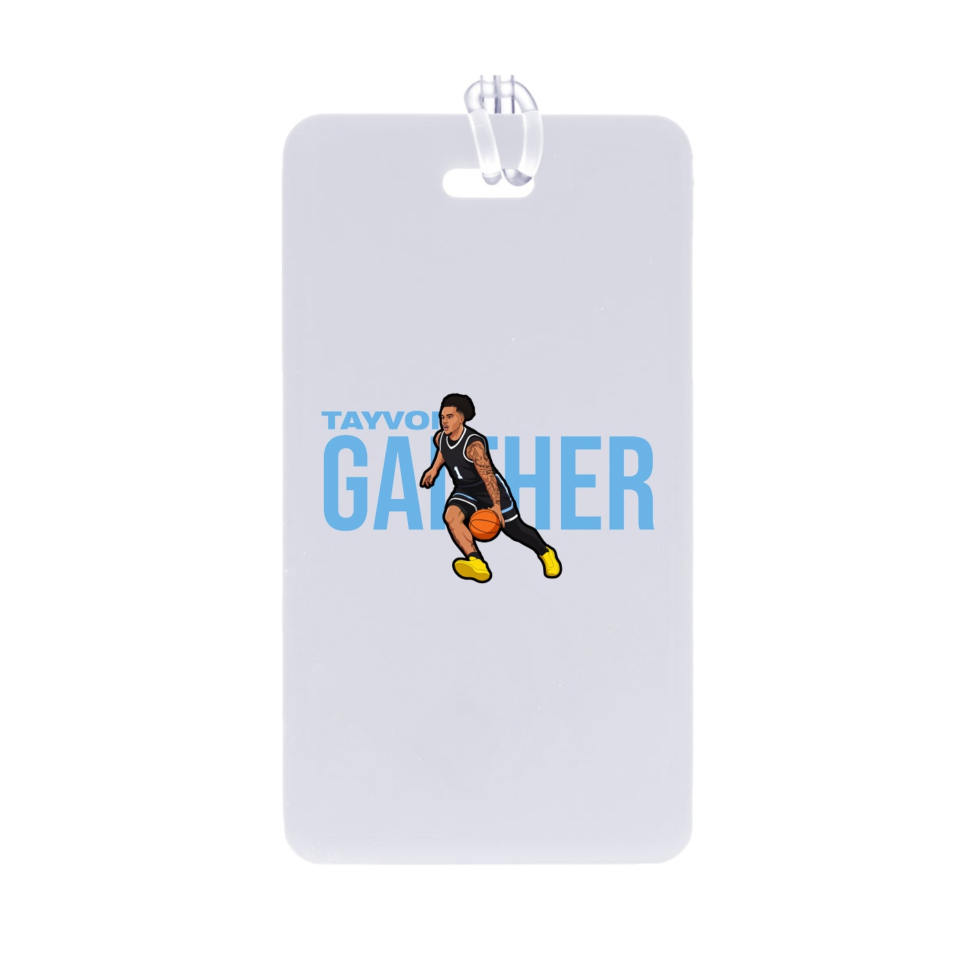 Bag Tag — Player Name in Classic