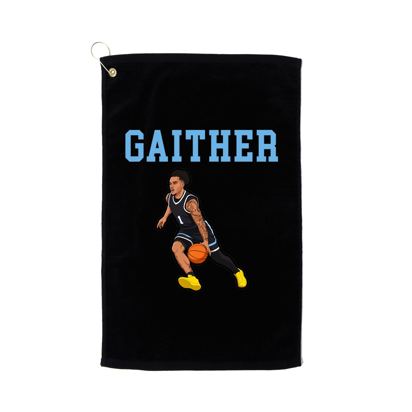 Golf Towel — Shirsey in Black