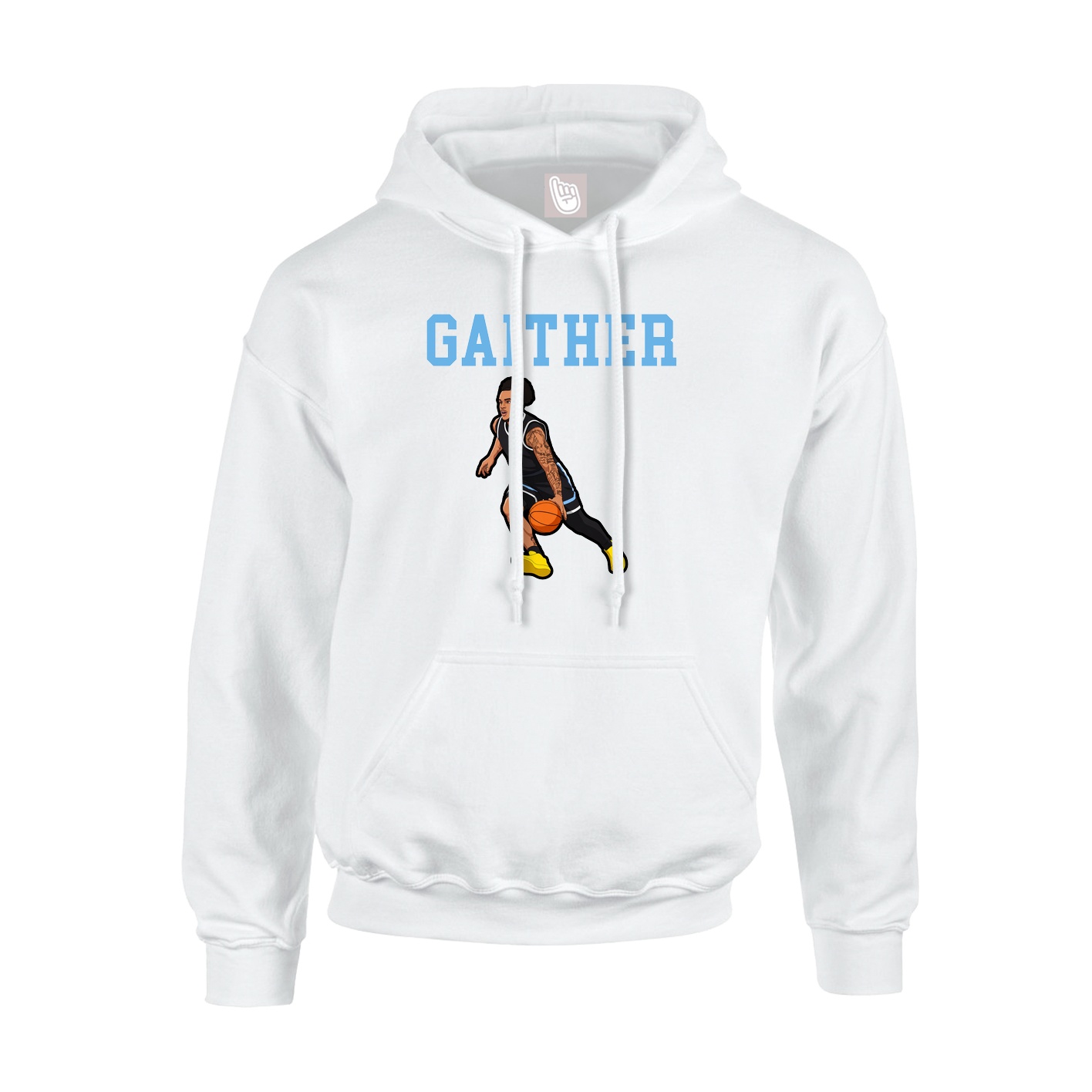 Youth Hoodie — Shirsey in White