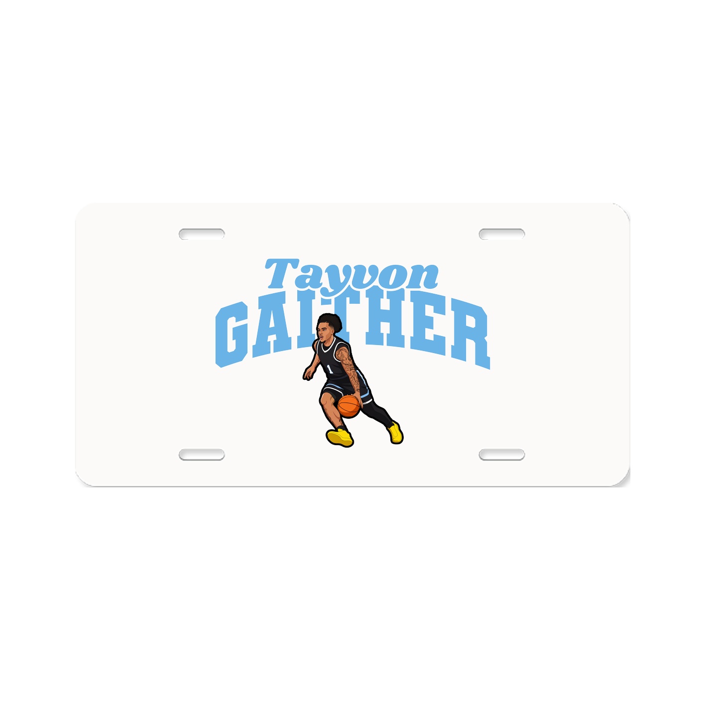 License Plate — Signature Arch in Classic