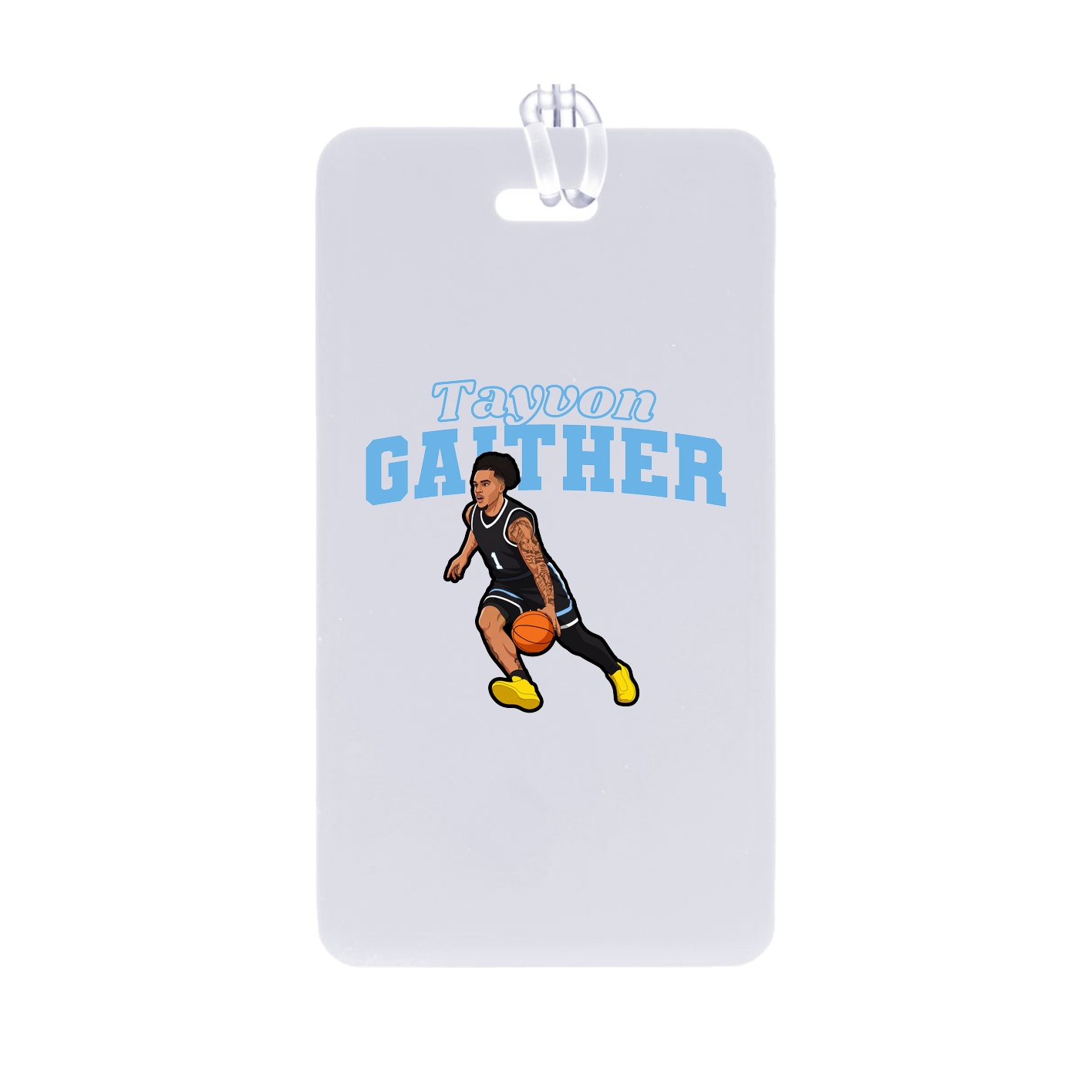 Bag Tag — Name Arch in Classic