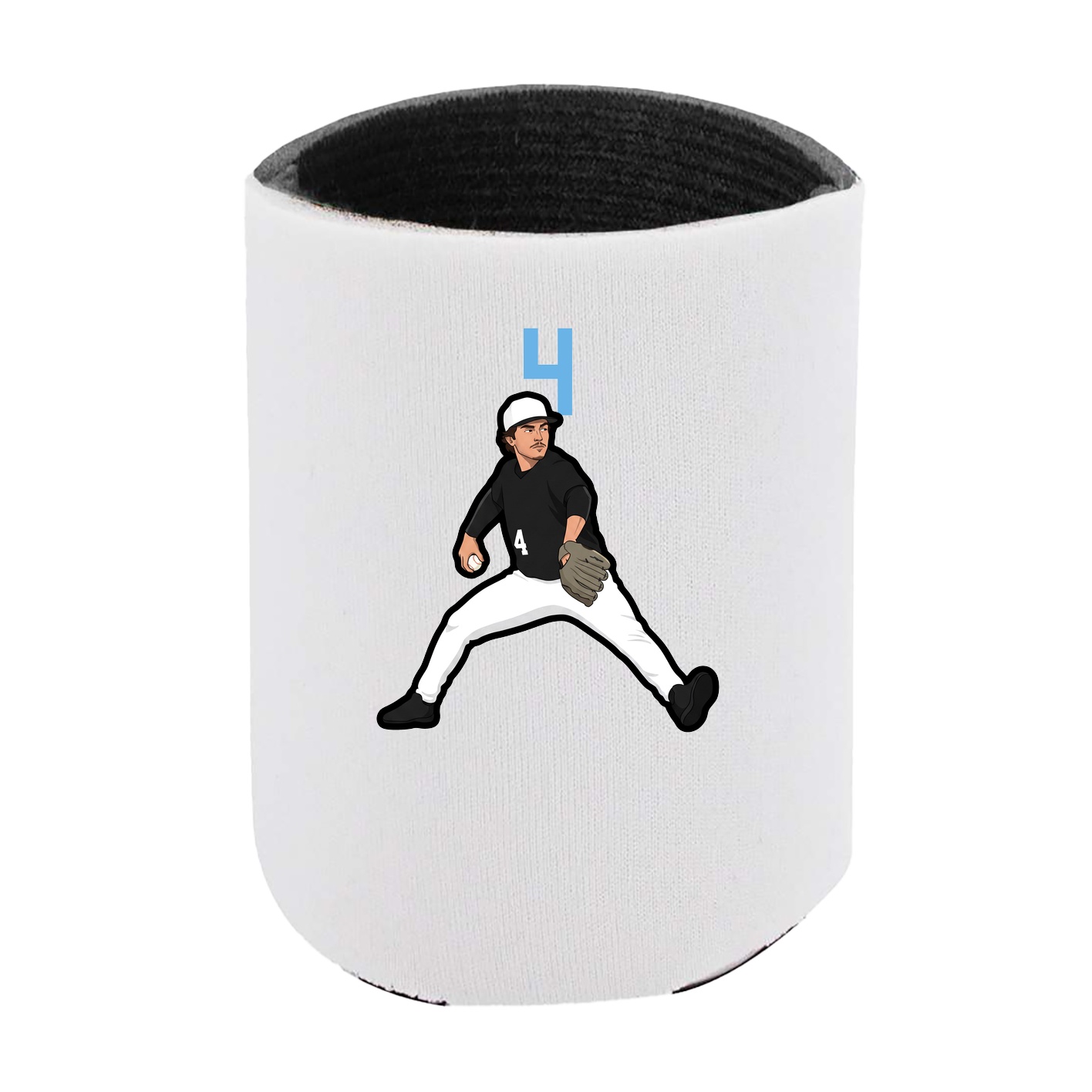 Can Holder — Number Top in White