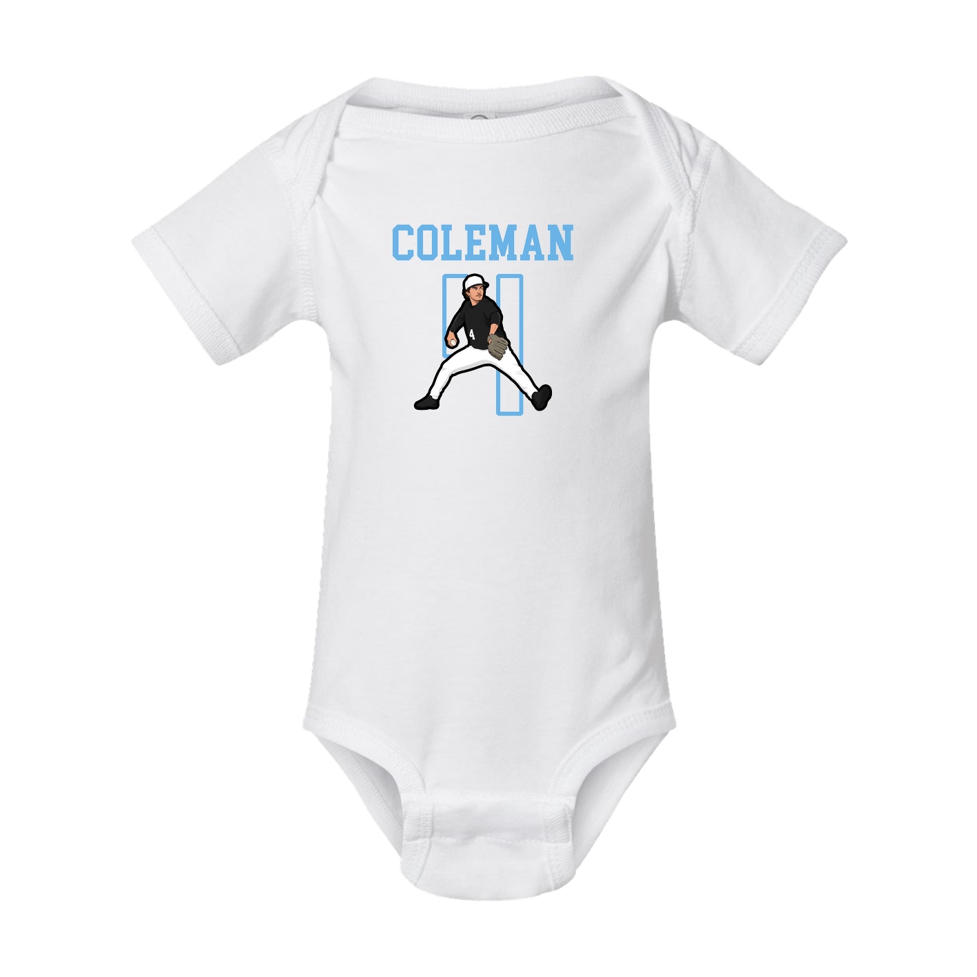 Baby Onesie — Shirsey in White