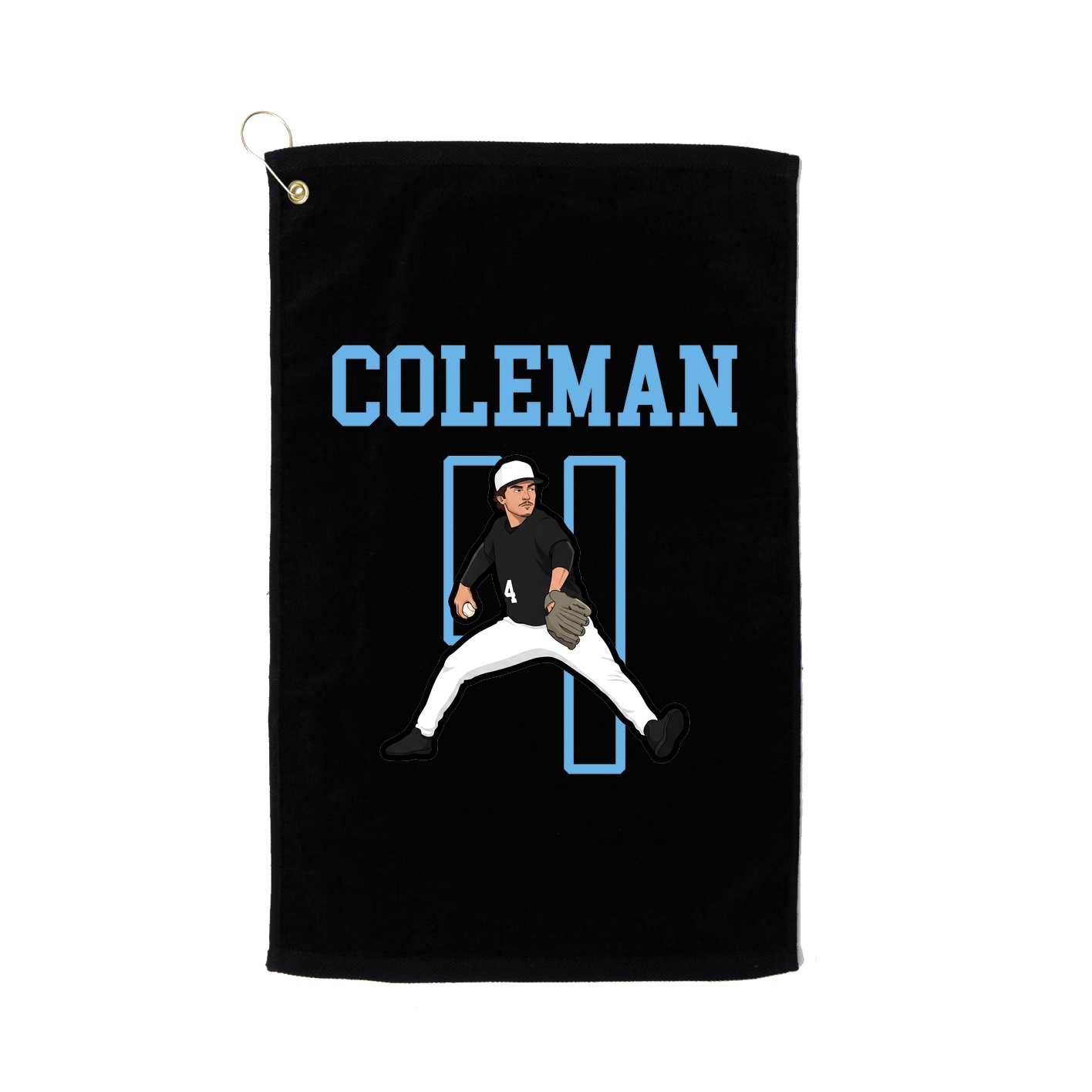 Golf Towel — Shirsey in Black