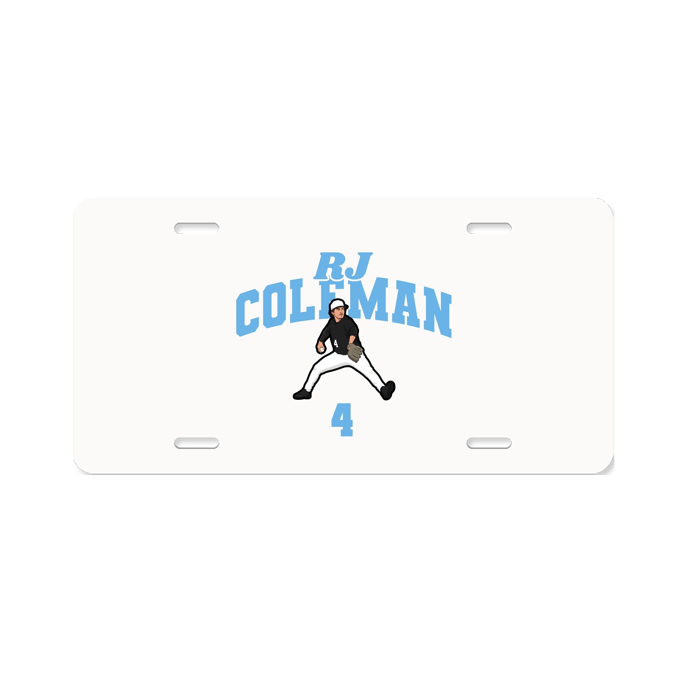 License Plate — Signature Arch in Classic