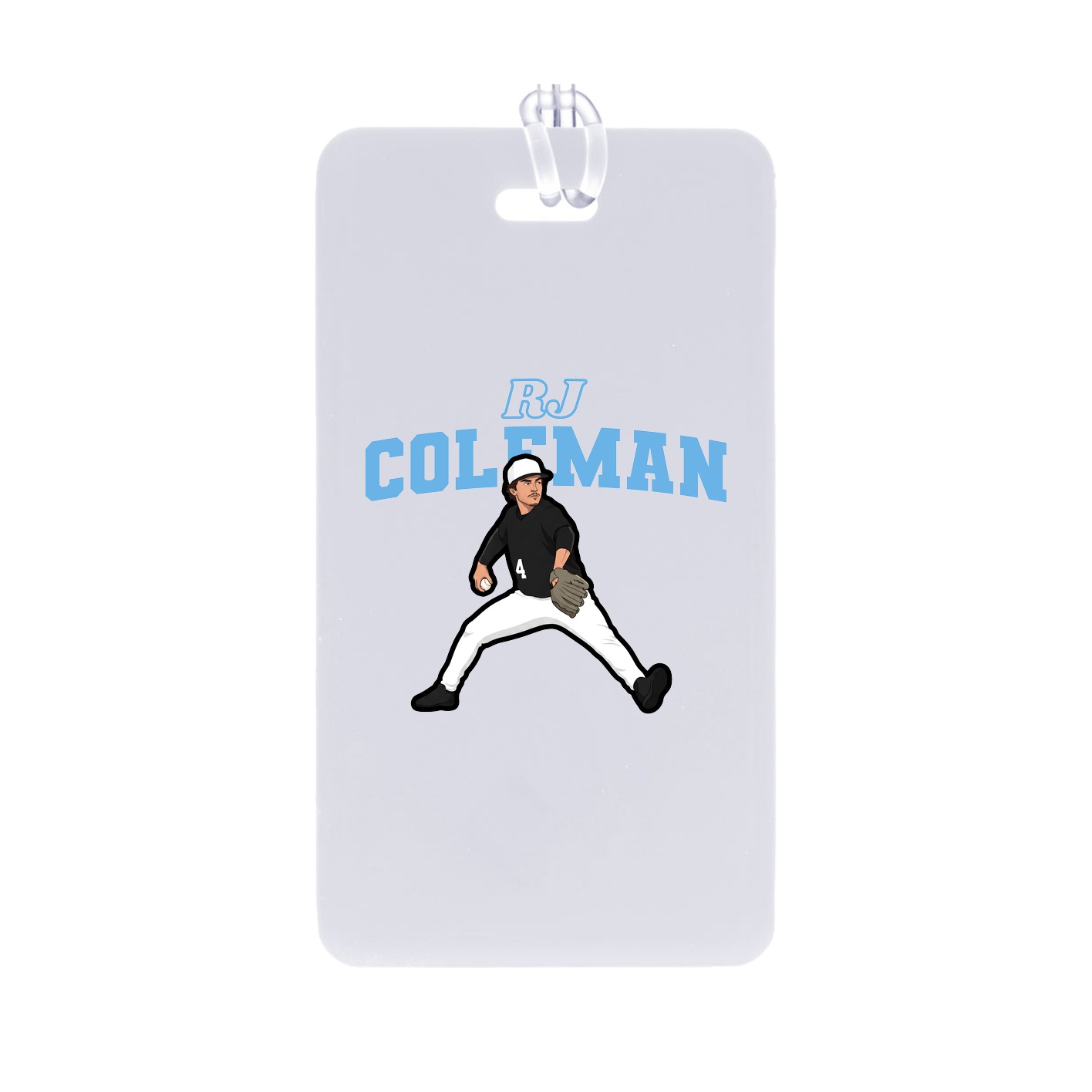 Bag Tag — Name Arch in Classic