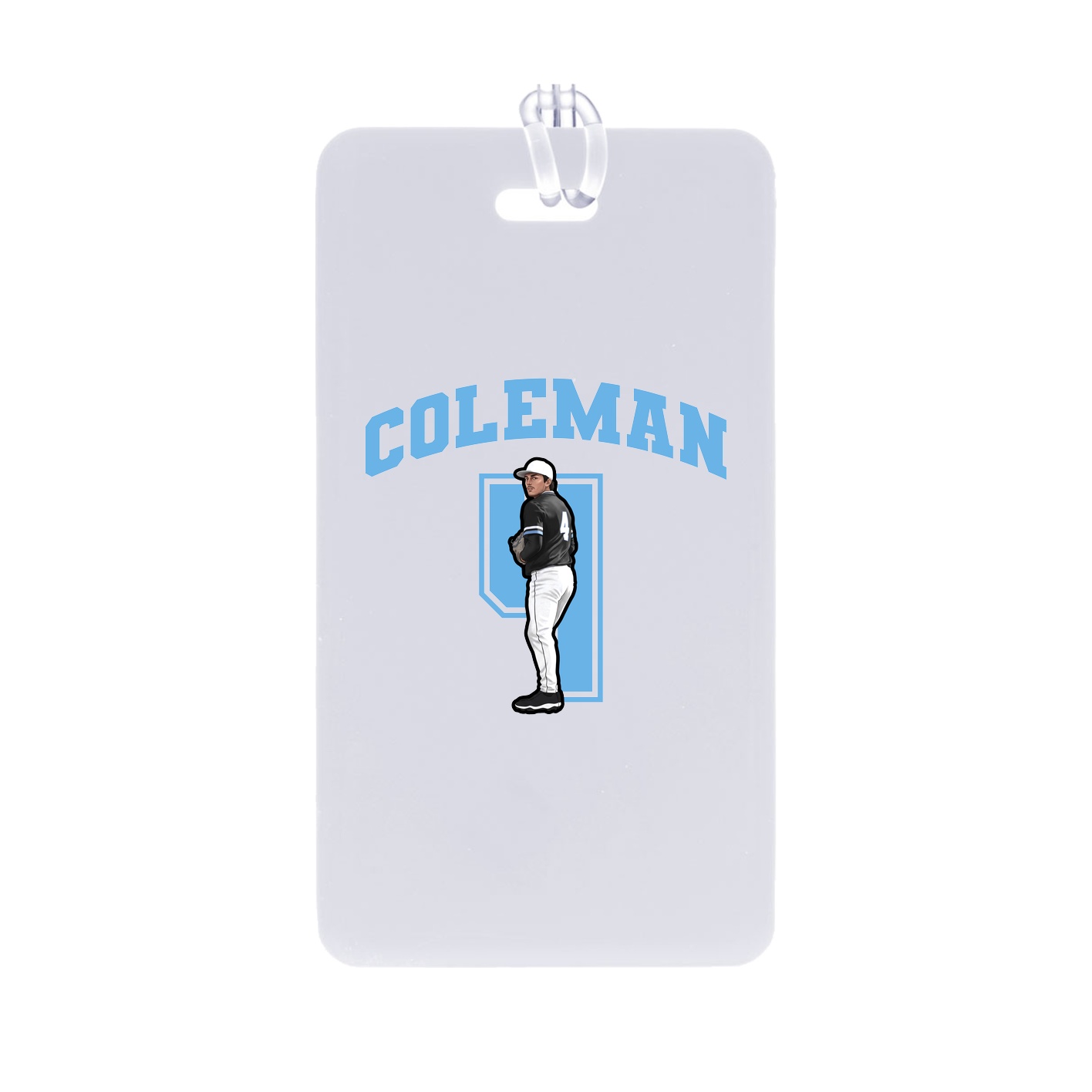 Bag Tag — Number in Classic