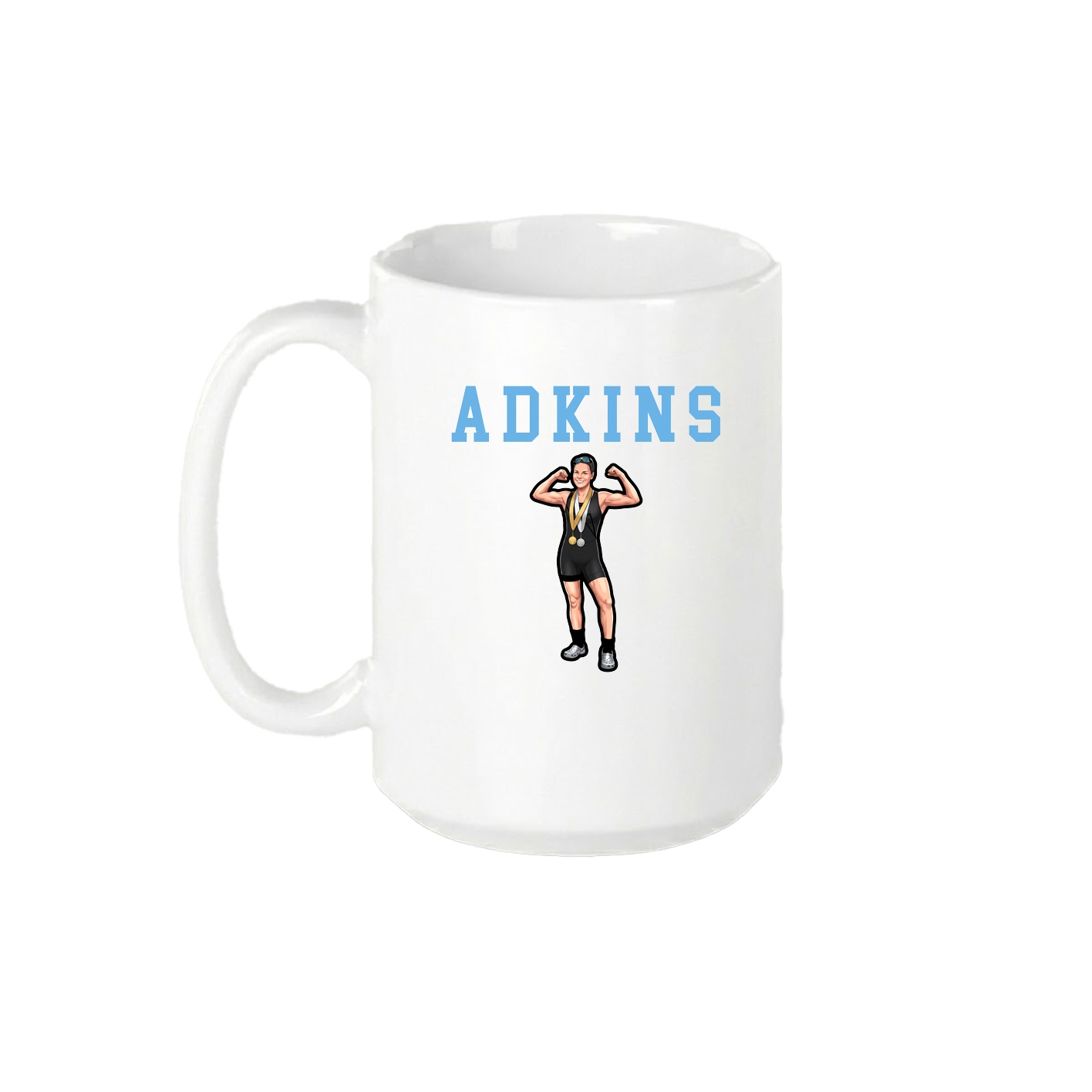 15oz Coffee Mug — Shirsey in White
