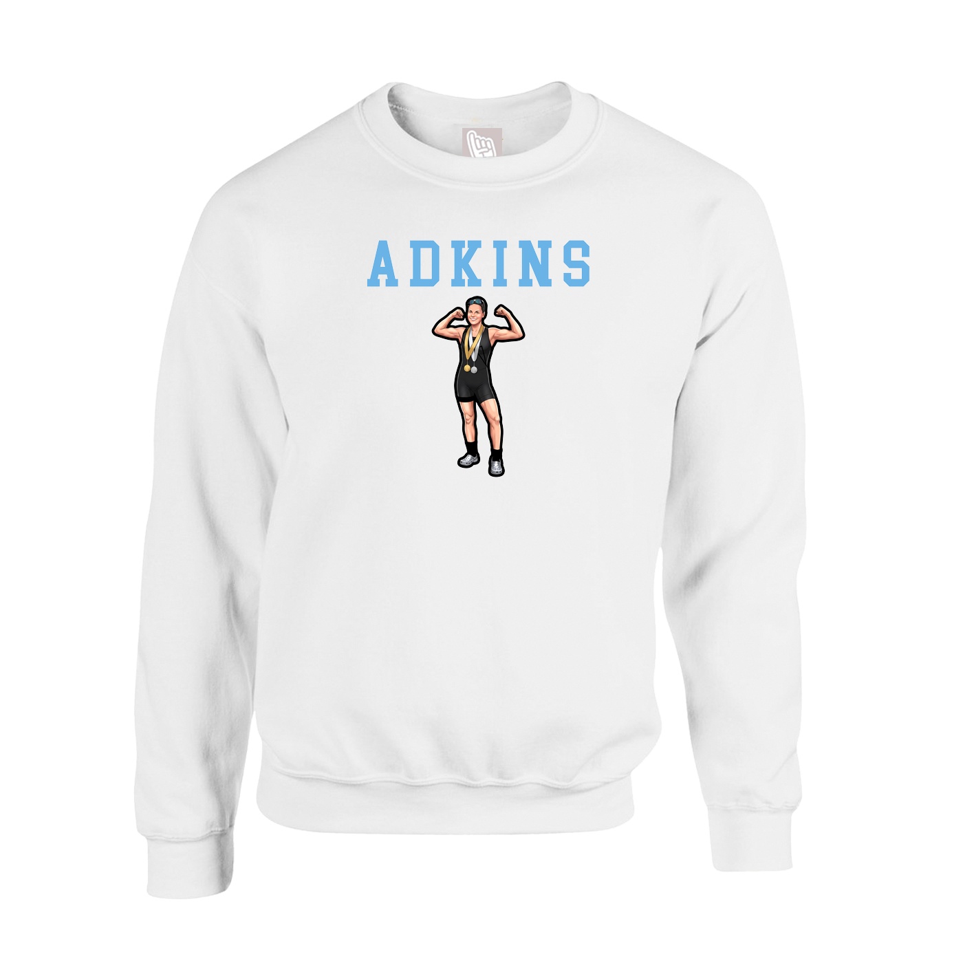 Fleece Crew — Shirsey in White