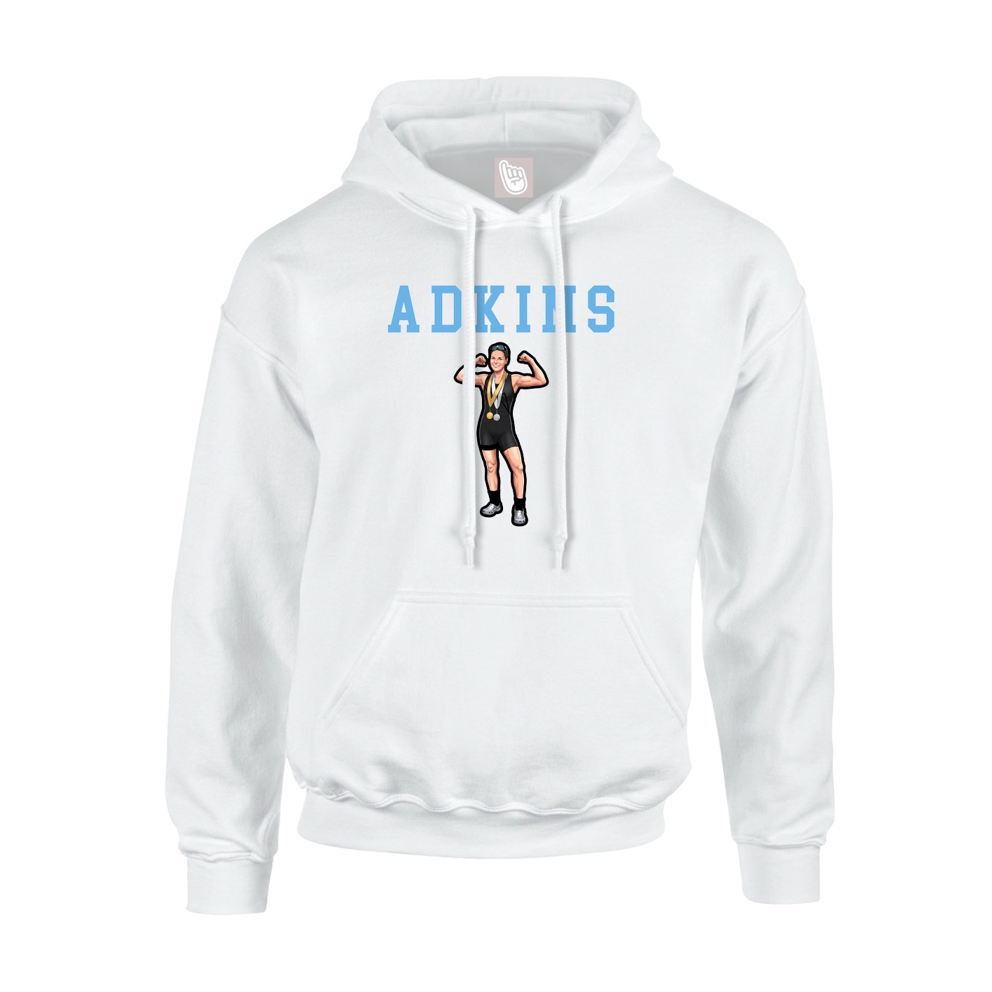 Youth Hoodie — Shirsey in White