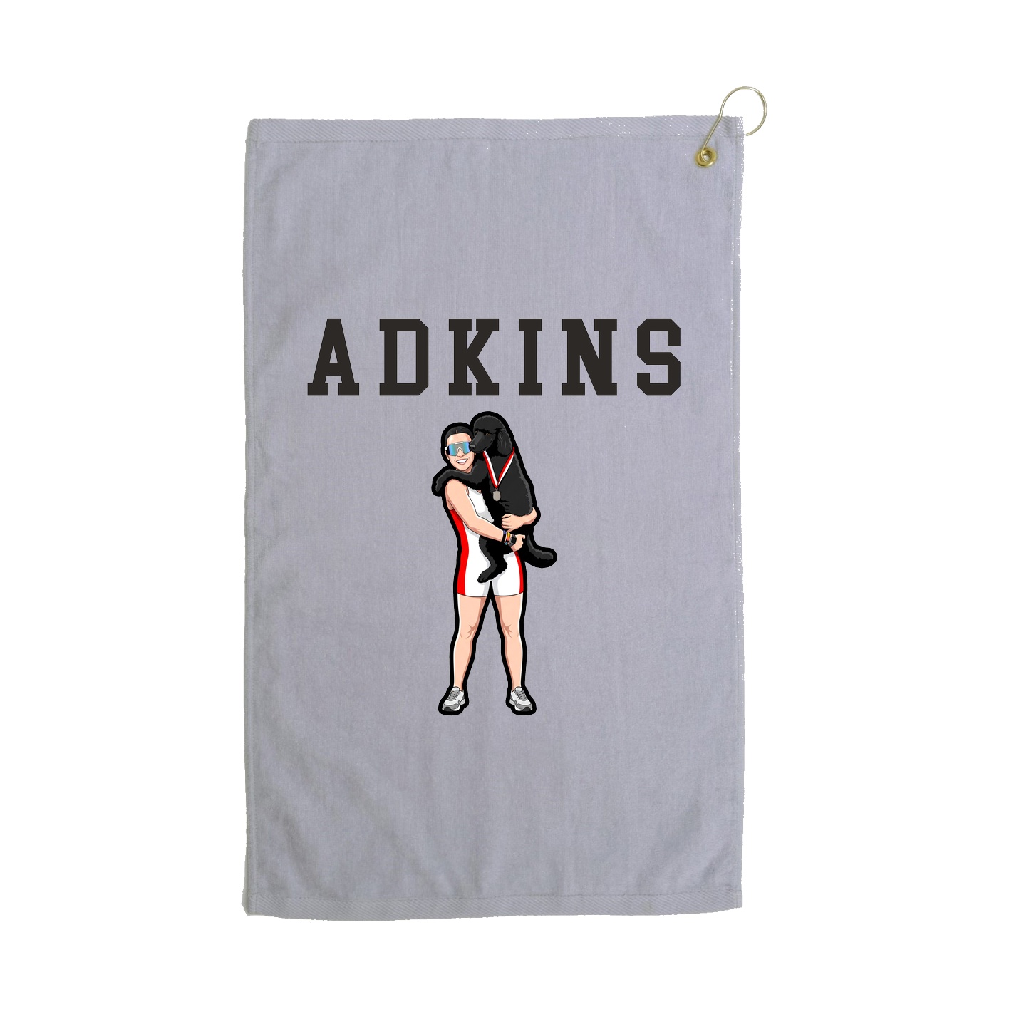 Golf Towel — Shirsey in Grey