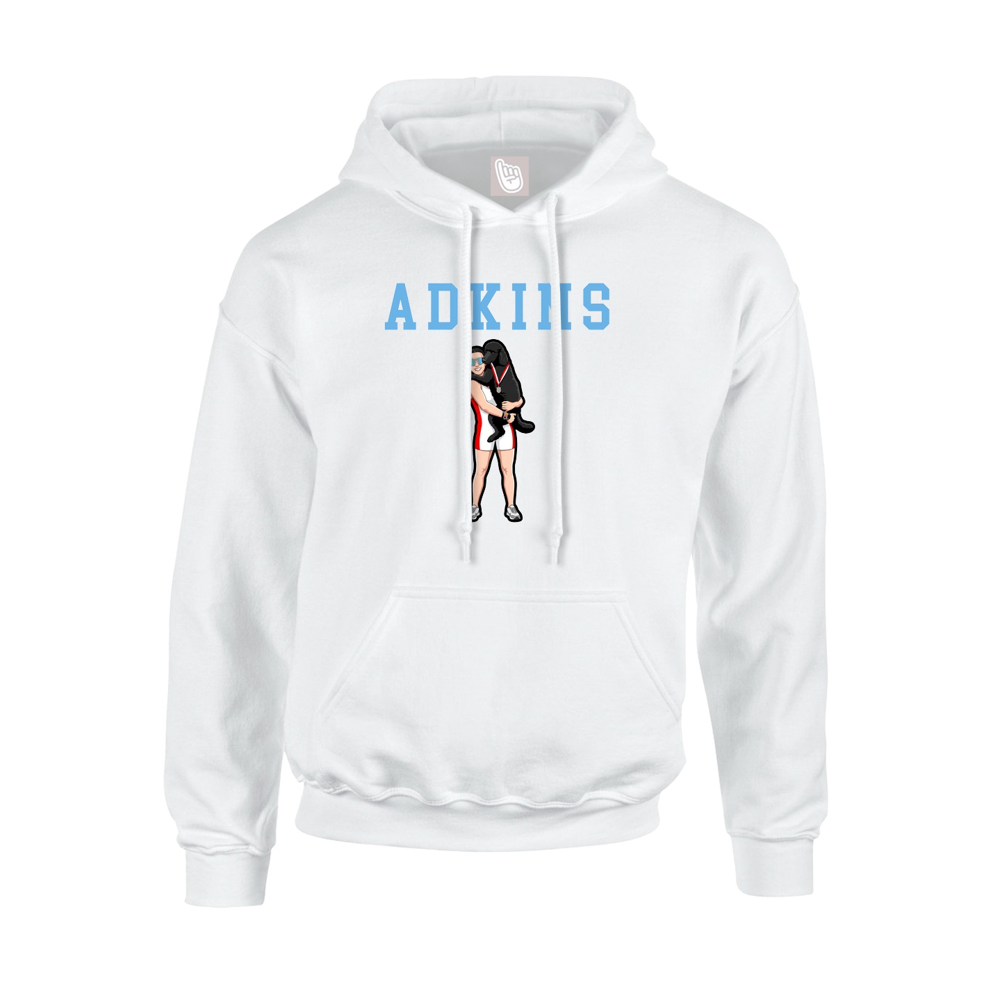 Hoodie — Shirsey in White