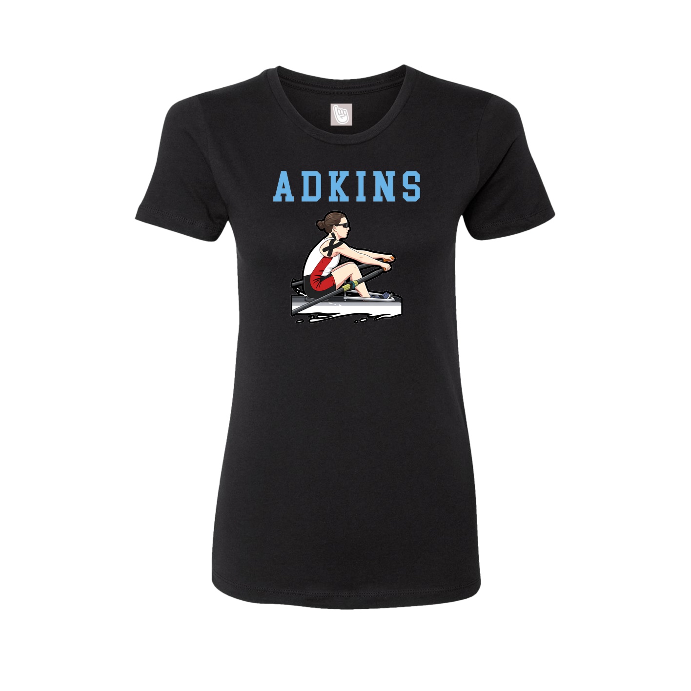 Fitted Women's Tee — Shirsey in Black