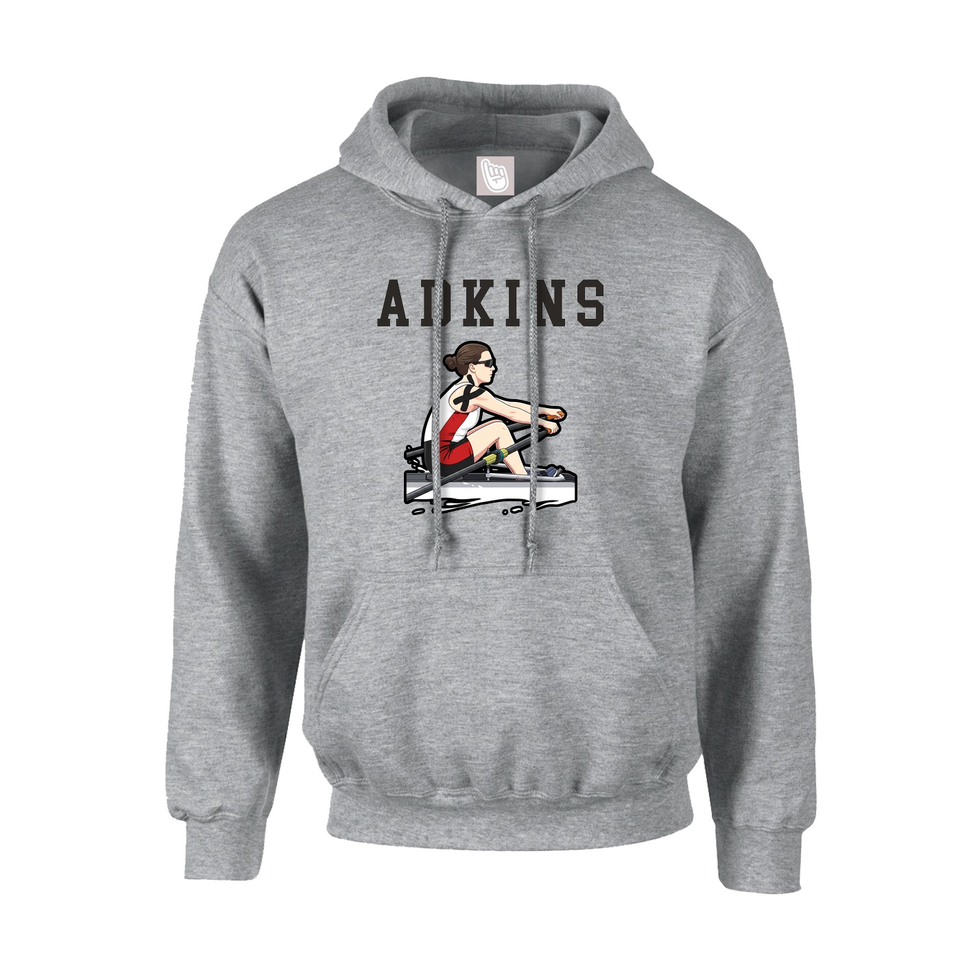 Youth Hoodie — Shirsey in Grey