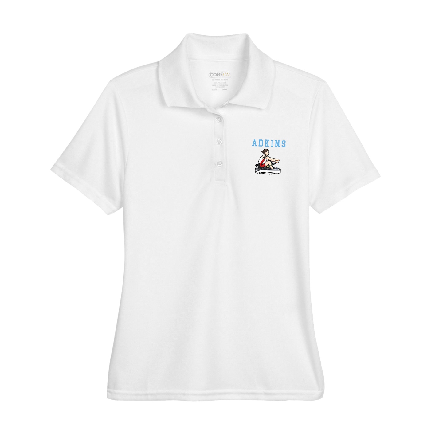 Womens Performance Polo — Shirsey in White