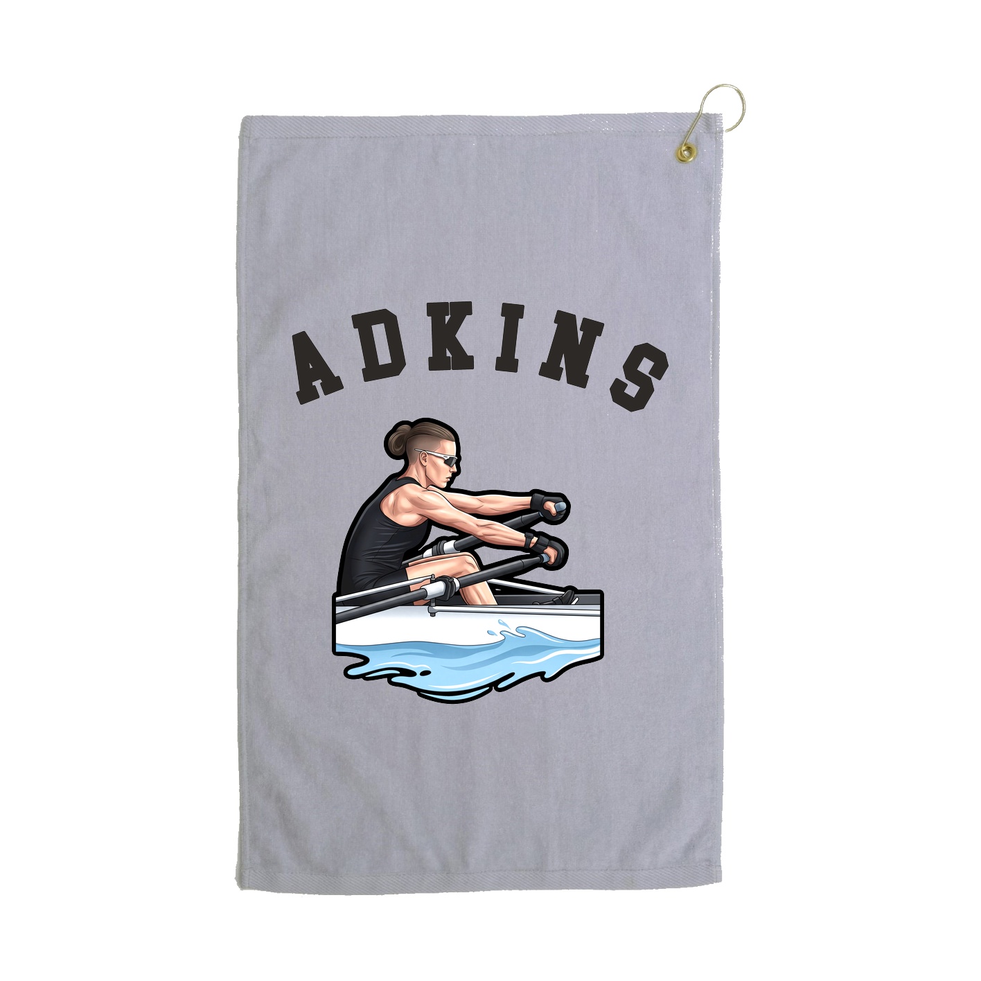 Golf Towel — Shirsey Arch in Grey