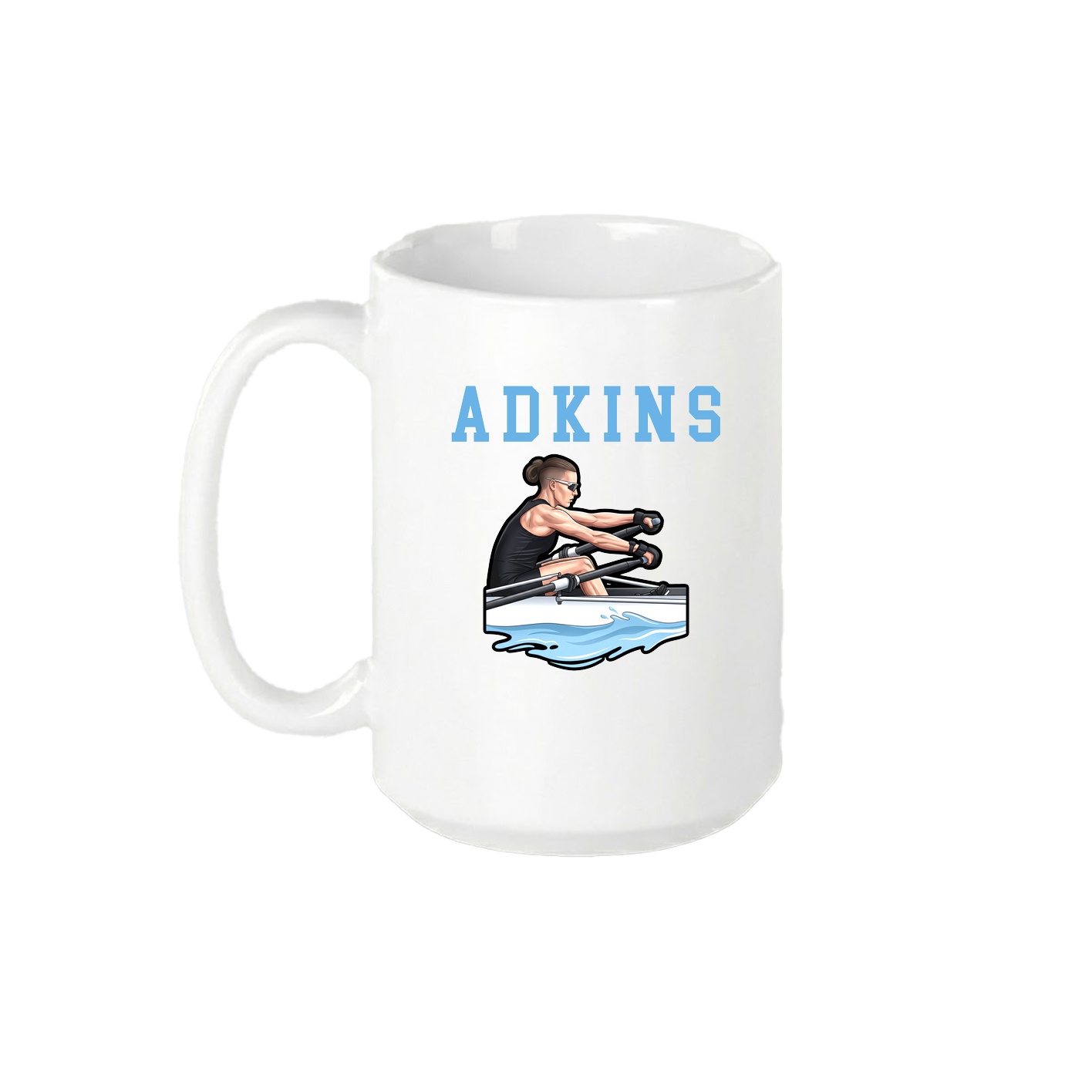 15oz Coffee Mug — Shirsey in White
