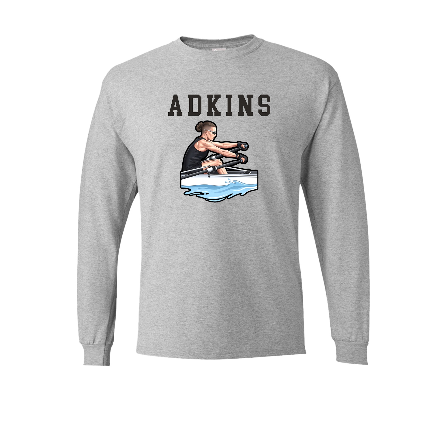 Long Sleeve Tee — Shirsey in Grey