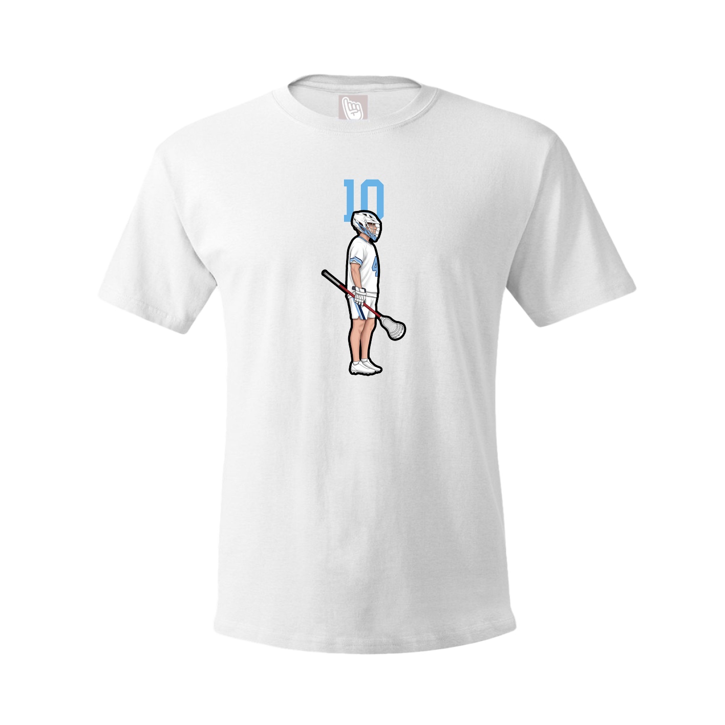 Tee — Number Top in White