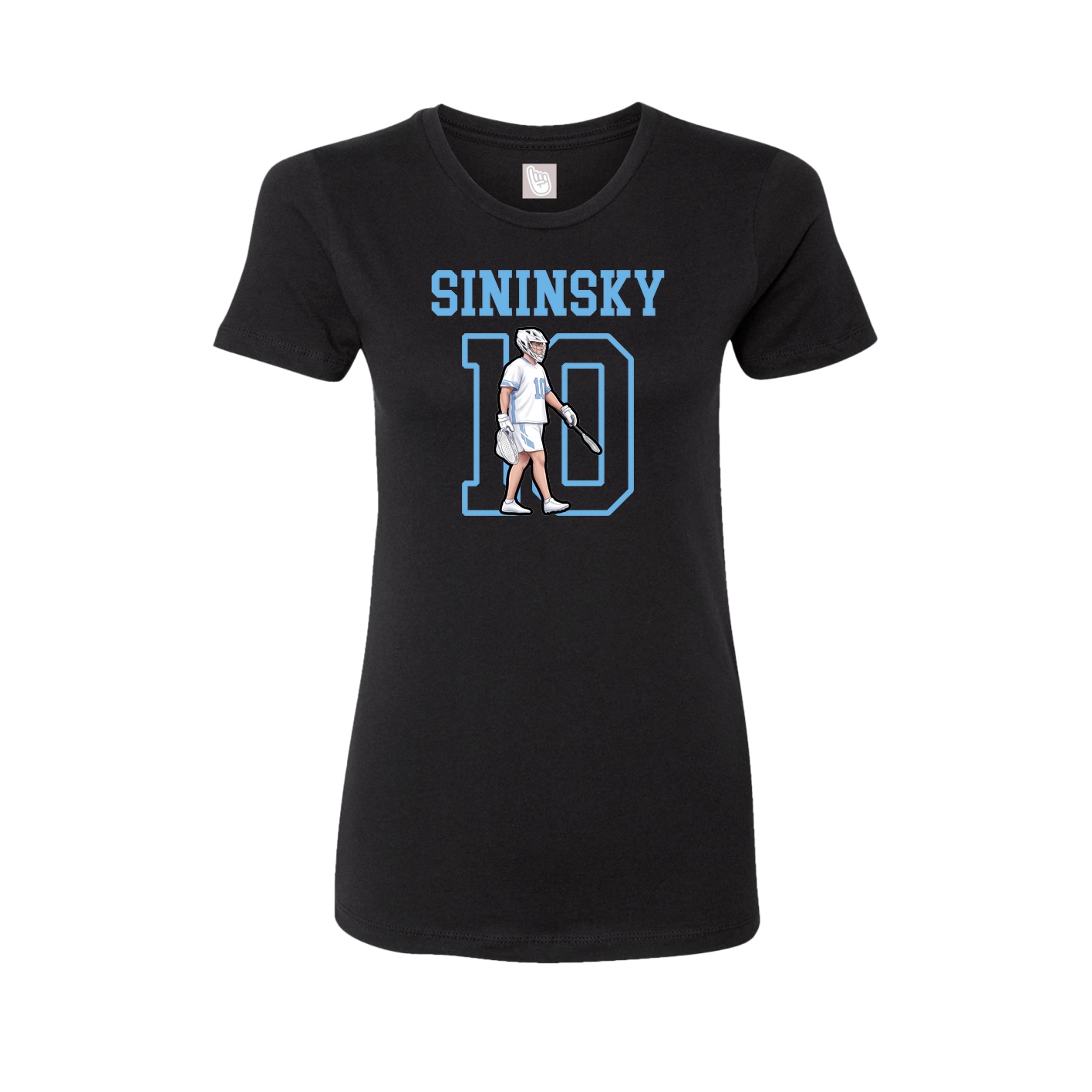 Fitted Women's Tee — Shirsey in Black