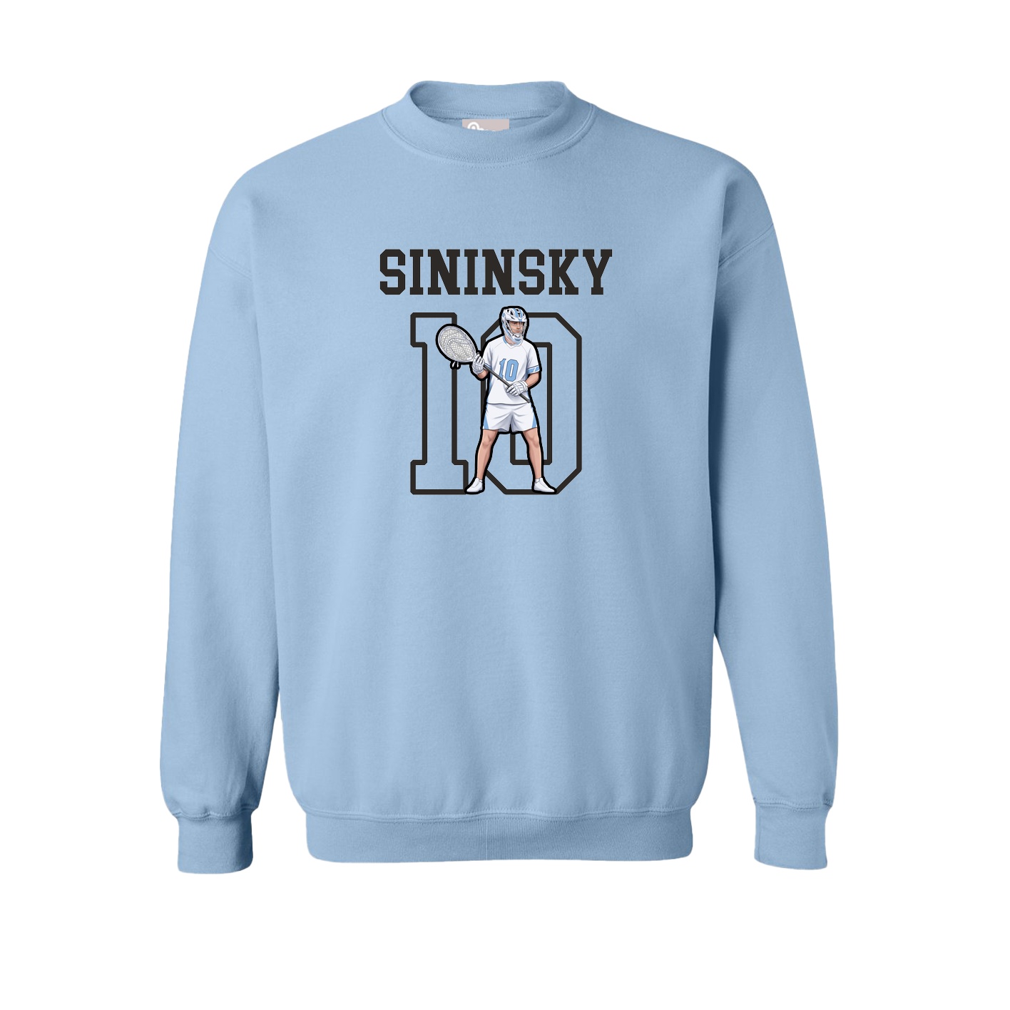 Fleece Crew — Shirsey in Light Blue