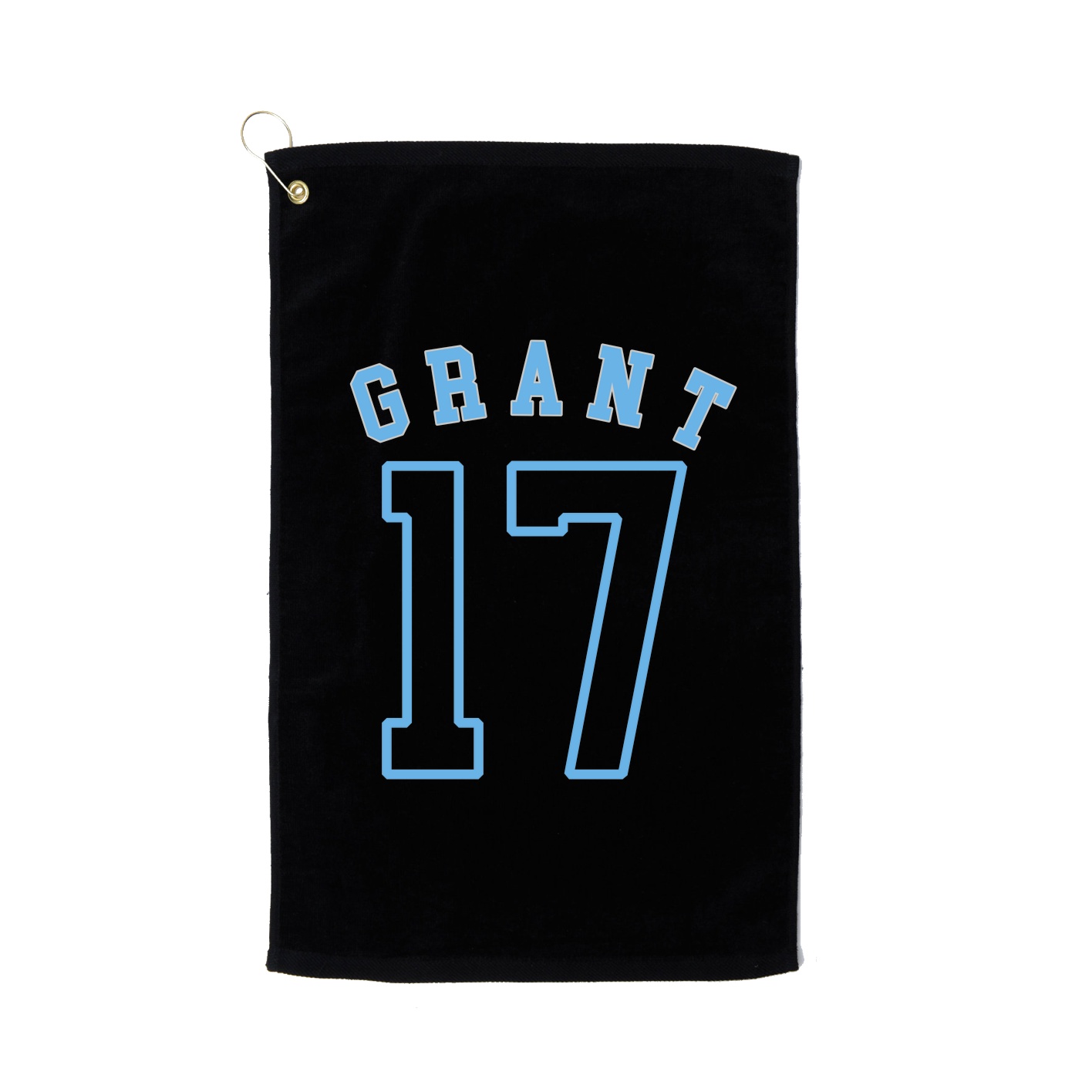 Golf Towel — Shirsey Arch in Black