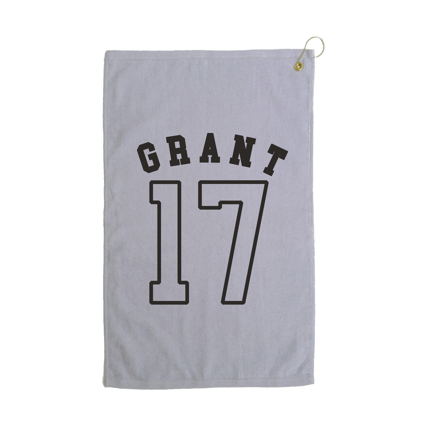 Golf Towel — Shirsey Arch in Grey