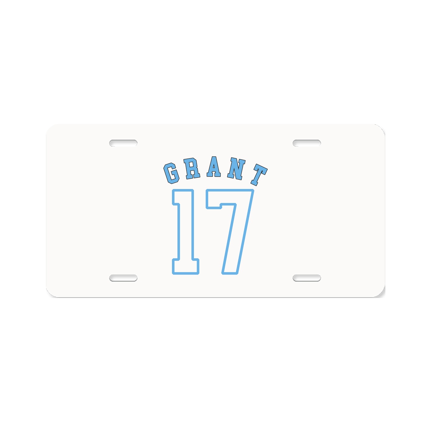 License Plate — Shirsey Arch in Classic