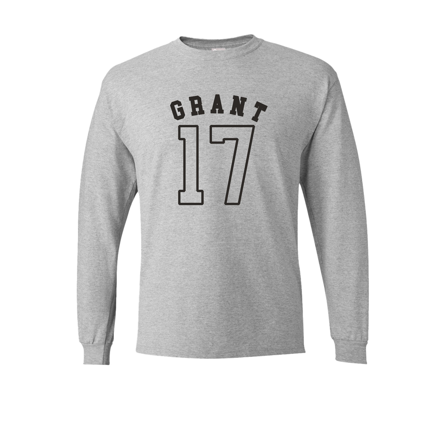 Long Sleeve Tee — Shirsey Arch in Grey