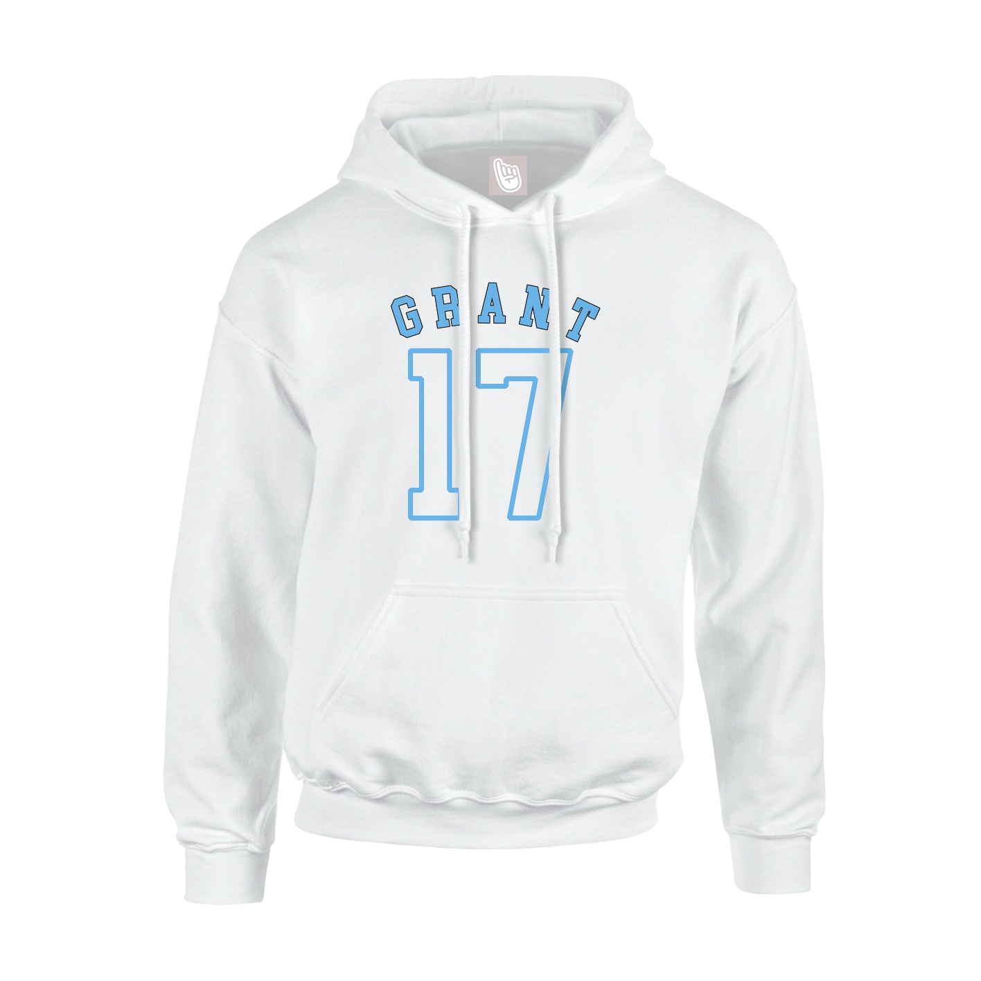 Hoodie — Shirsey Arch in White
