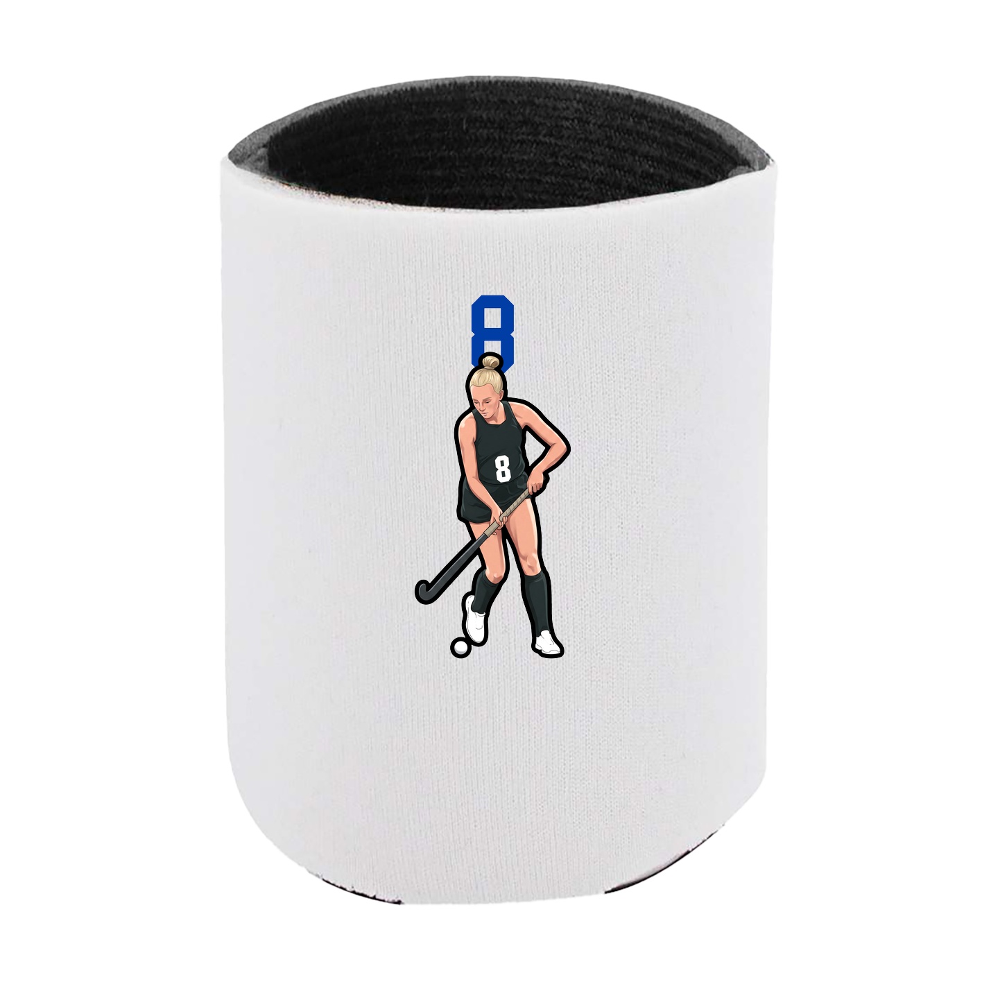 Can Holder — Number Top in White