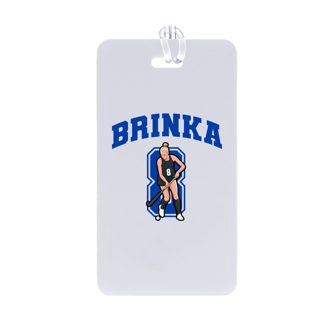 Bag Tag — Number in Classic