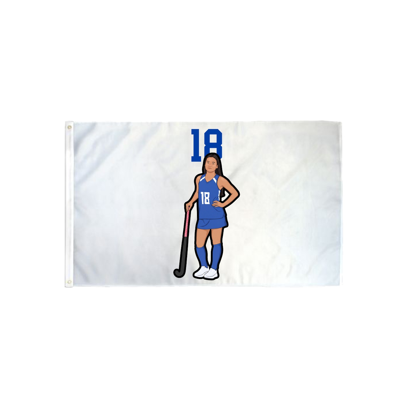 3x5 Flag — Number Top in Classic