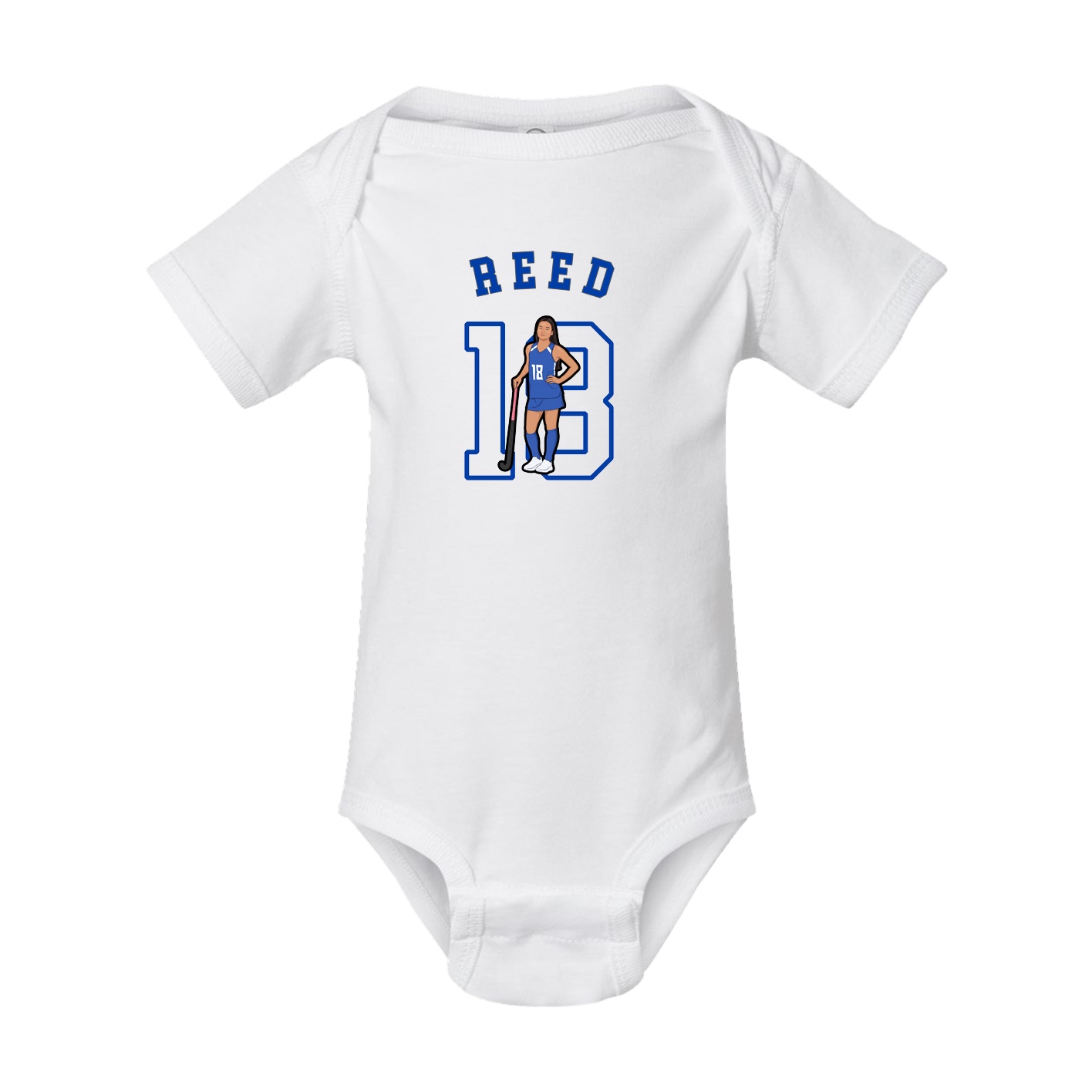 Baby Onesie — Shirsey Arch in White