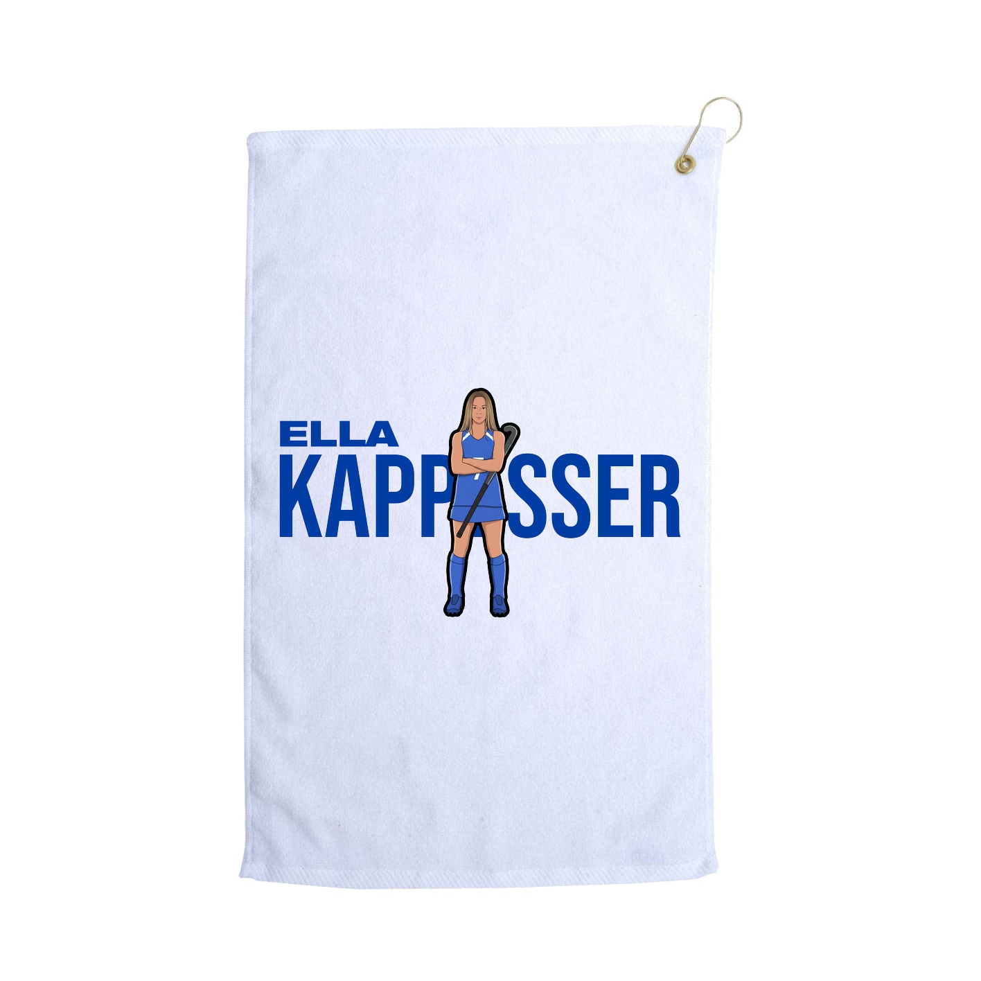 Golf Towel — Player Name in White