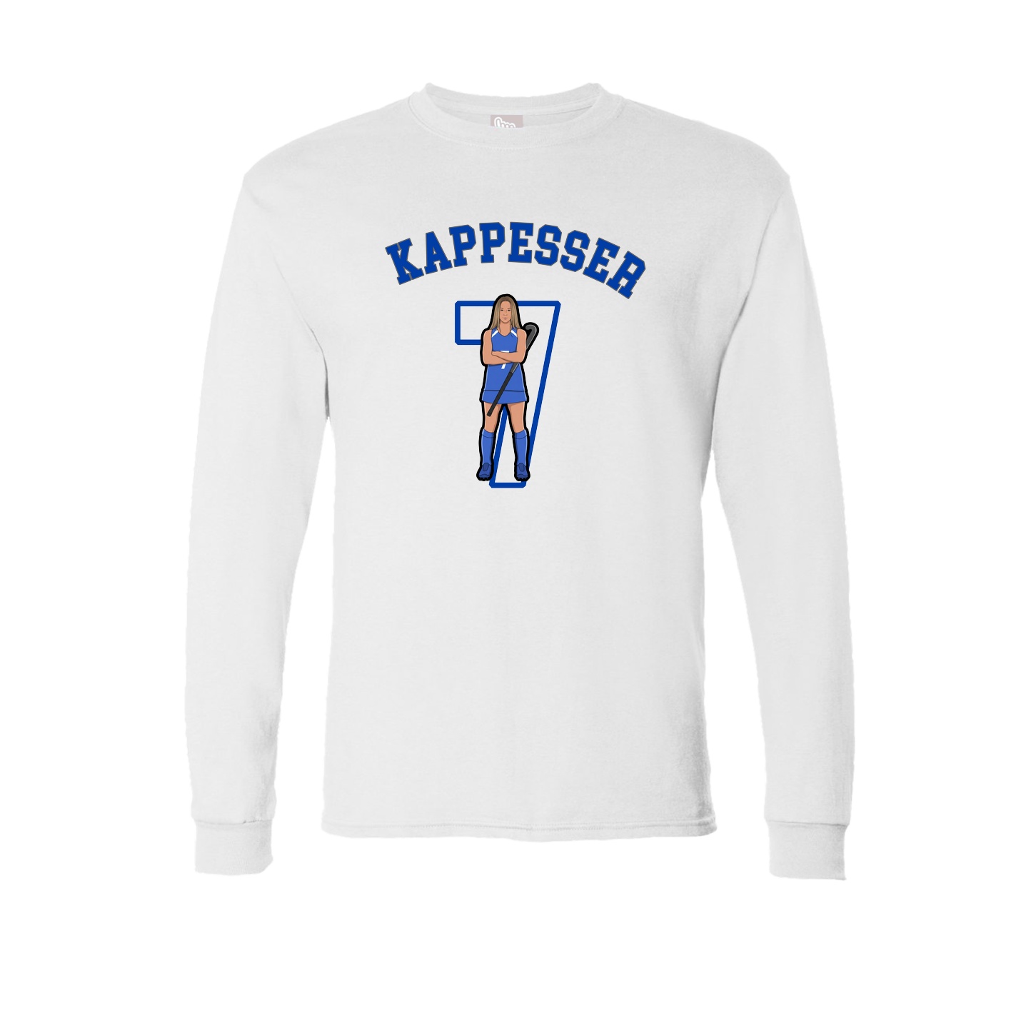 Long Sleeve Tee — Shirsey Arch in White