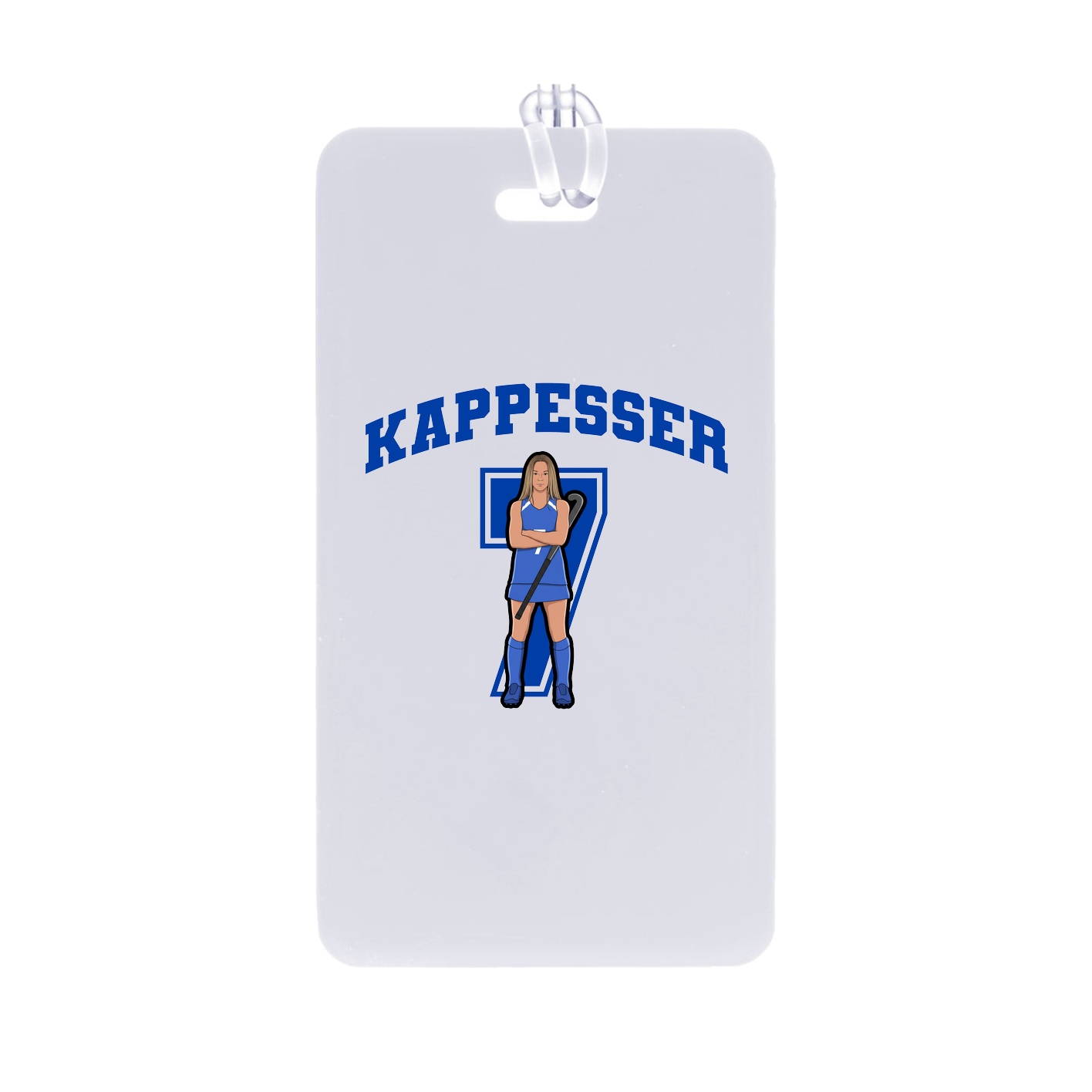 Bag Tag — Number in Classic
