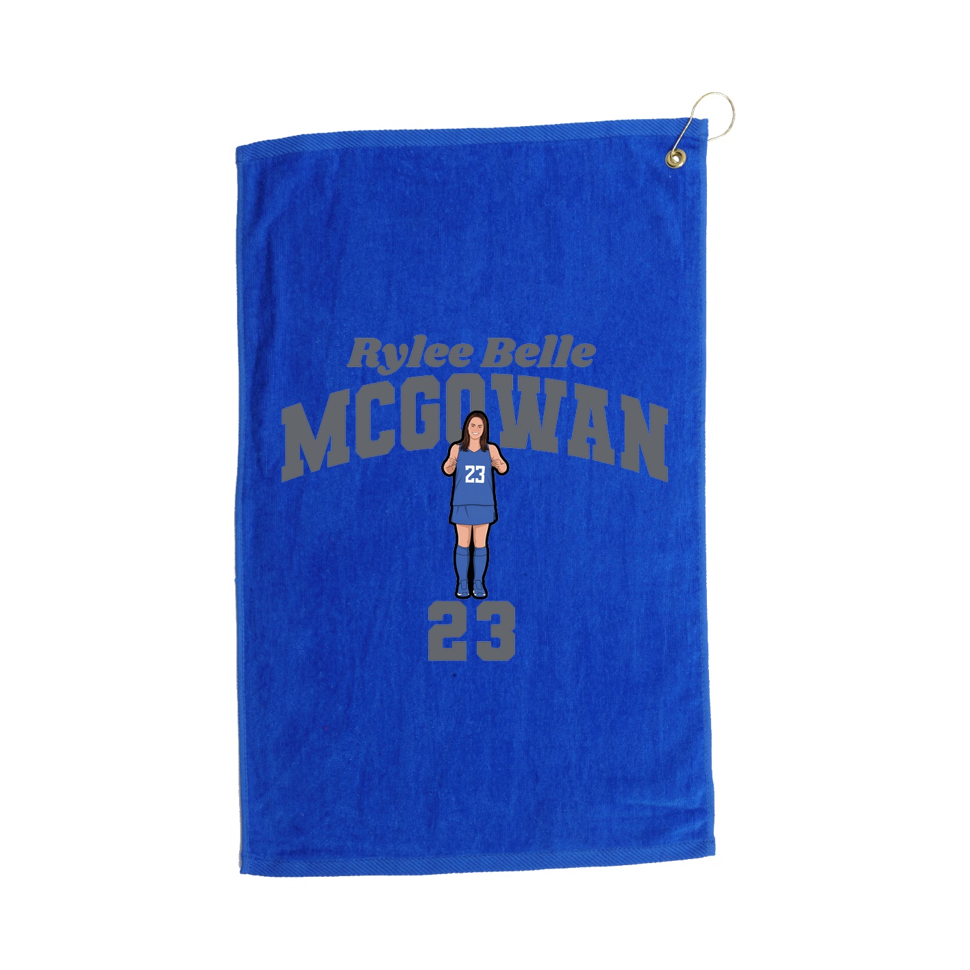 Golf Towel — Signature Arch in Royal