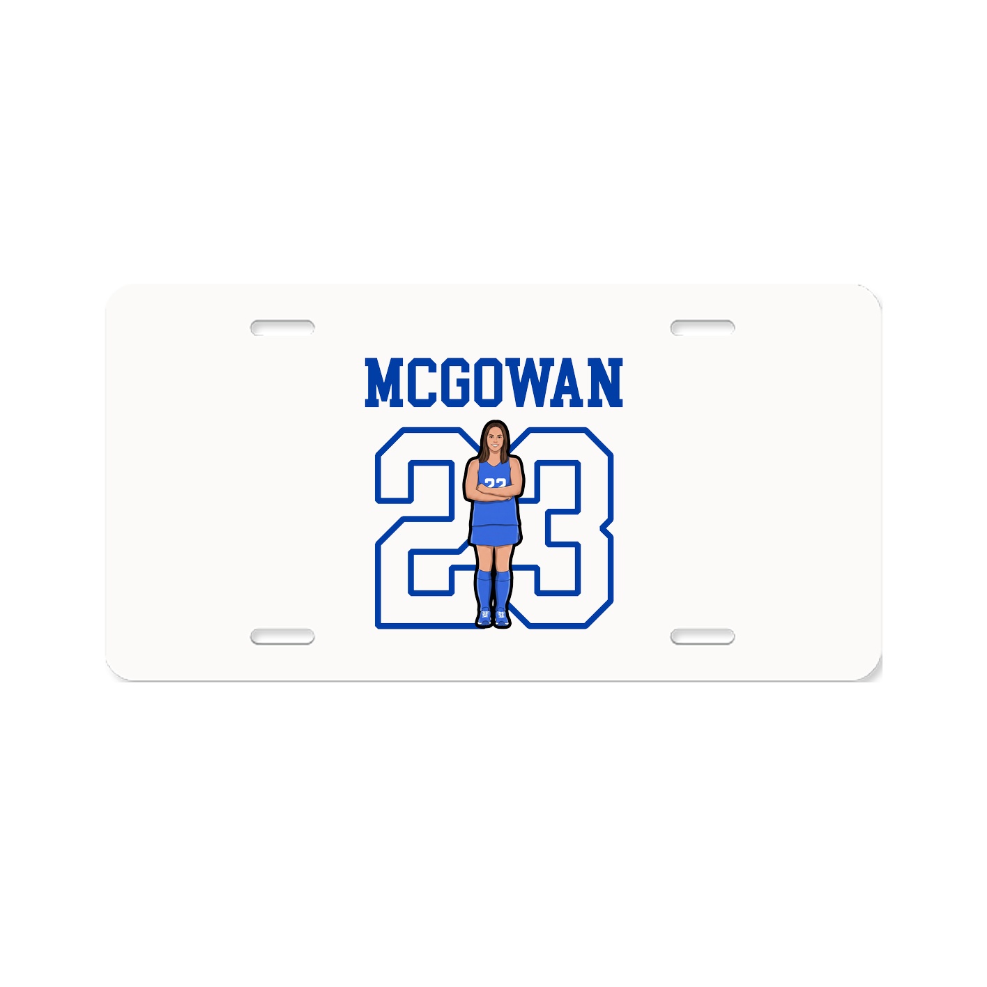 License Plate — Shirsey in Classic
