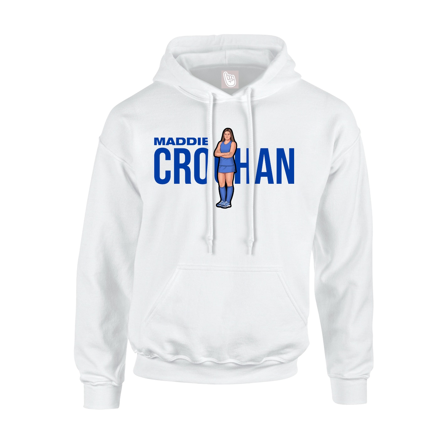 Hoodie — Player Name in White