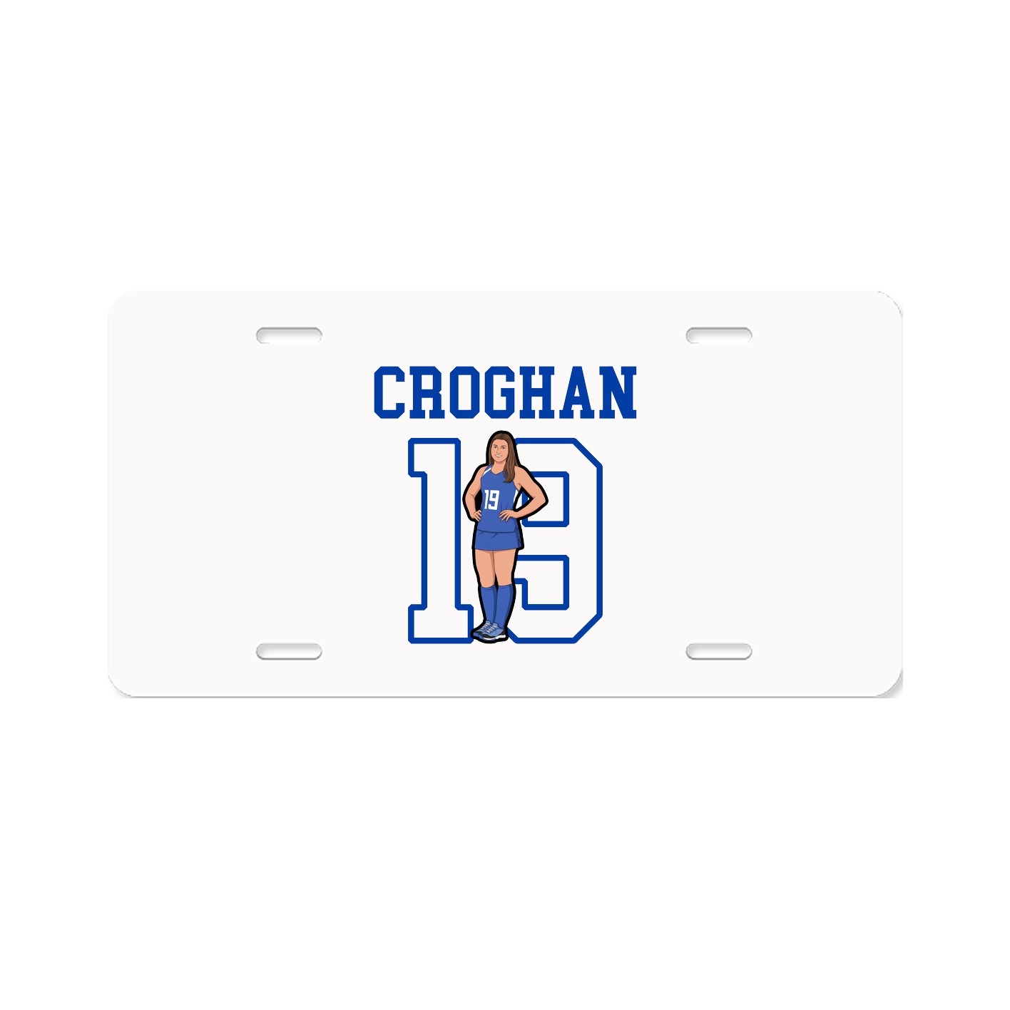 License Plate — Shirsey in Classic
