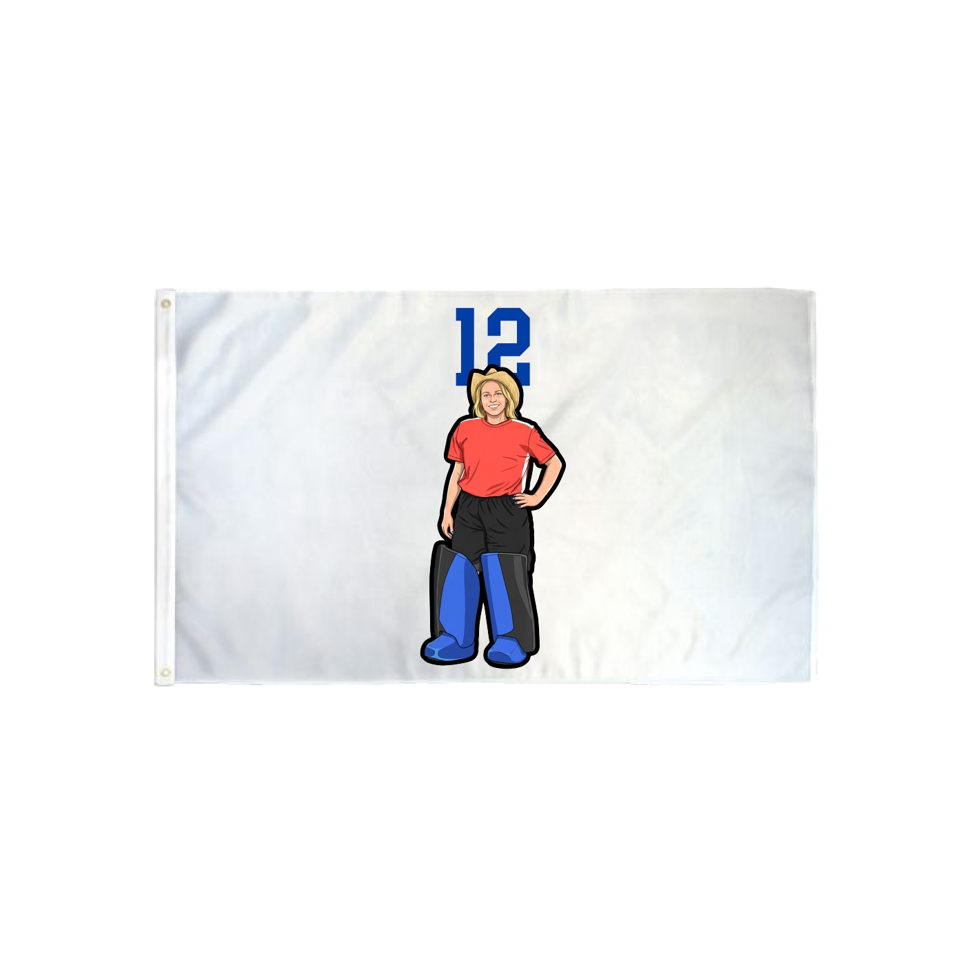 3x5 Flag — Number Top in Classic