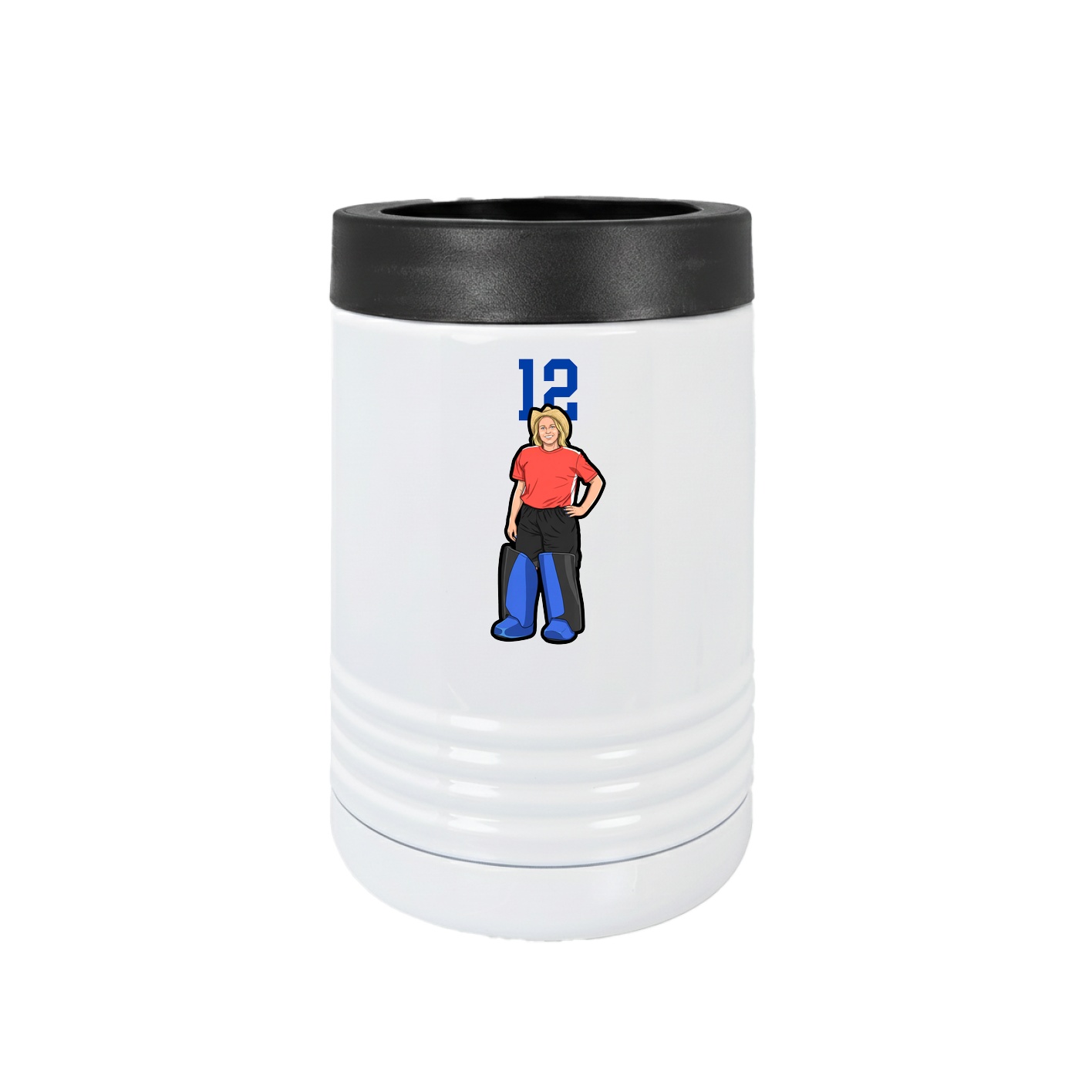 Beverage Holder — Number Top in White